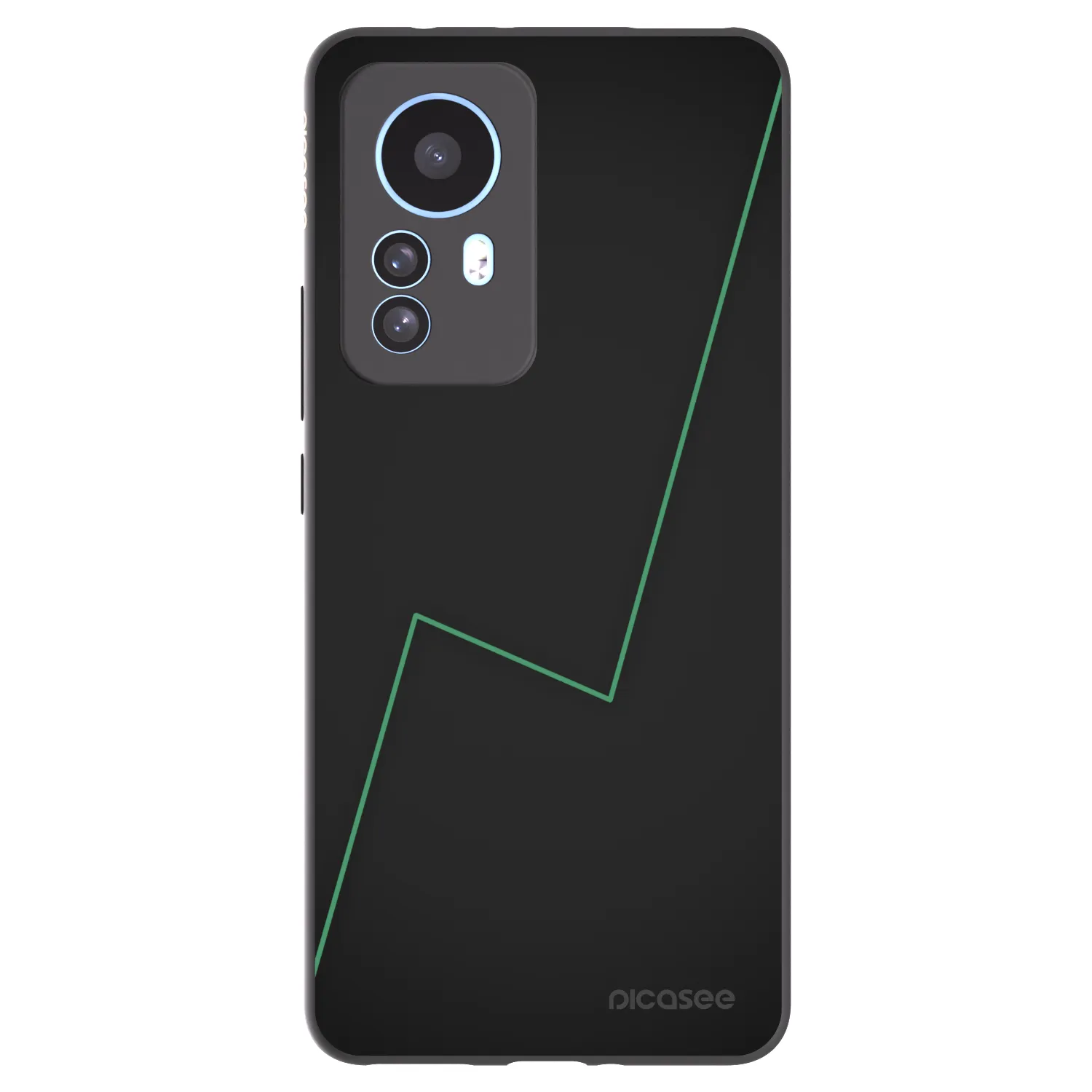 Picasee silikonový černý obal pro Xiaomi 12T Pro - Consistency