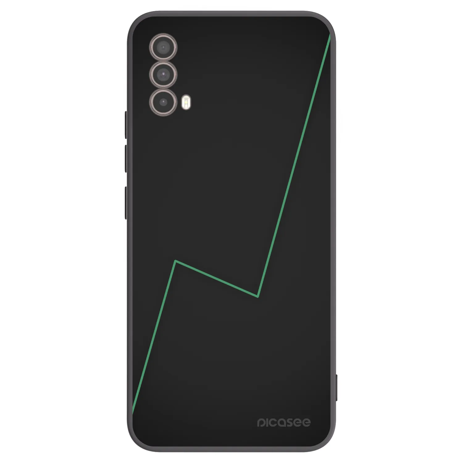 Picasee silikonový černý obal pro Motorola Moto E40 - Consistency