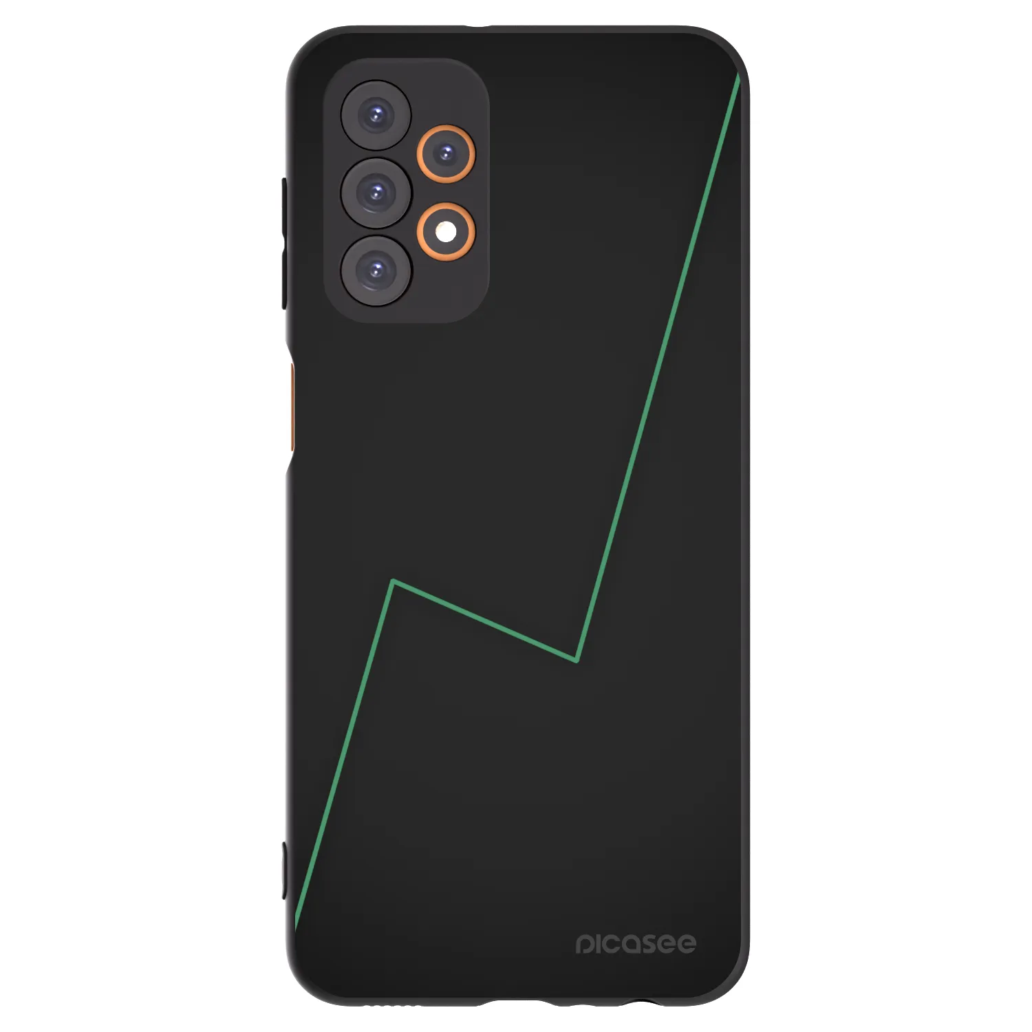 Picasee silikonový černý obal pro Samsung Galaxy A23 A236B 5G - Consistency
