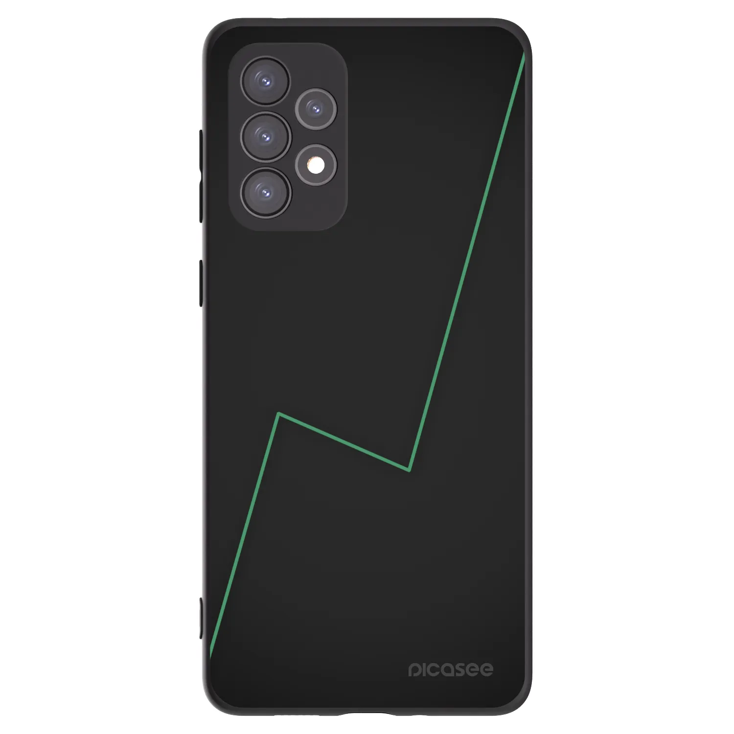 Picasee silikonový černý obal pro Samsung Galaxy A73 5G - Consistency