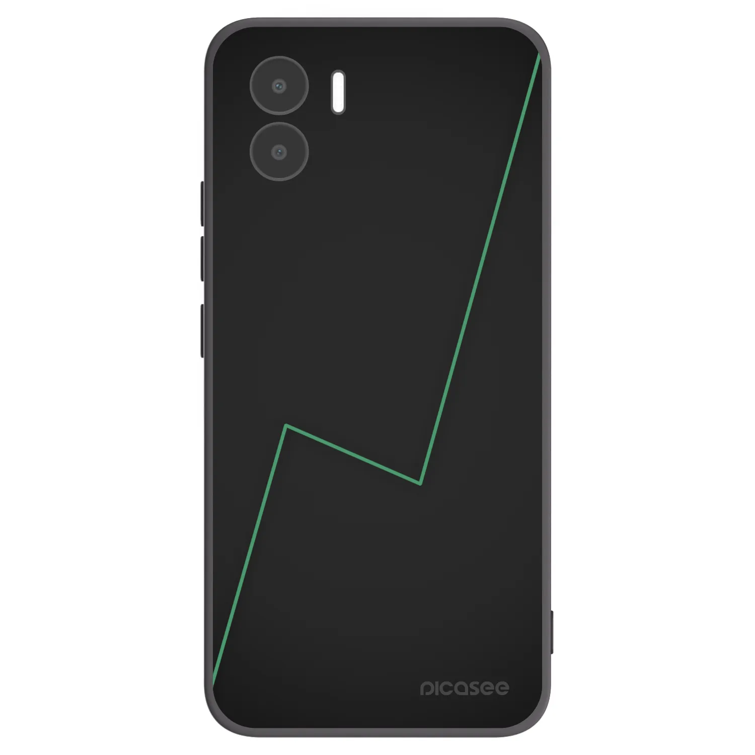 Picasee silikonový černý obal pro Xiaomi Redmi A1 - Consistency