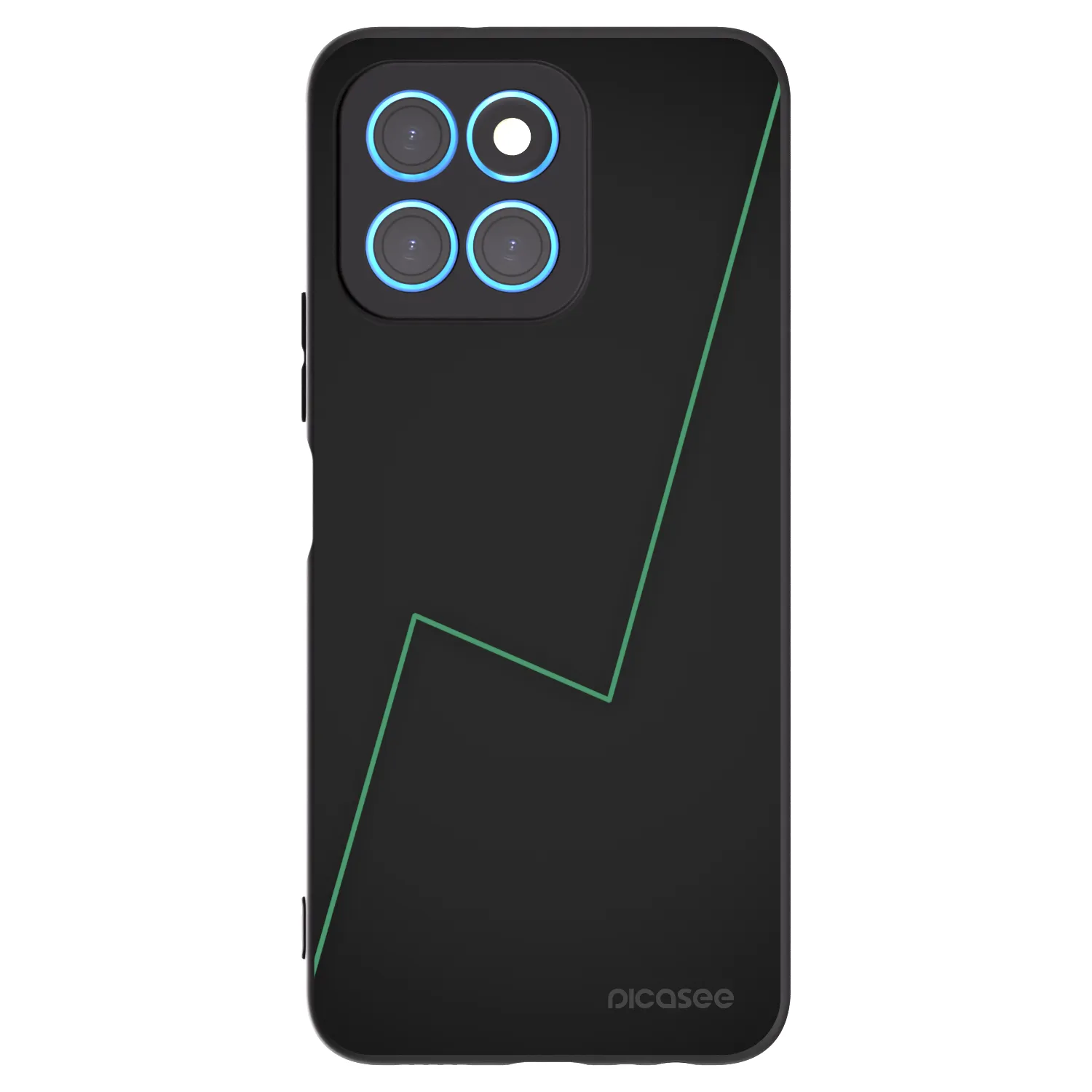 Picasee silikonový černý obal pro Honor X6 - Consistency