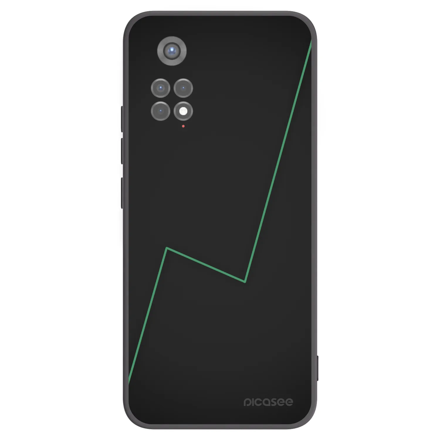 Picasee silikonový černý obal pro Xiaomi Redmi Note 11S 5G - Consistency