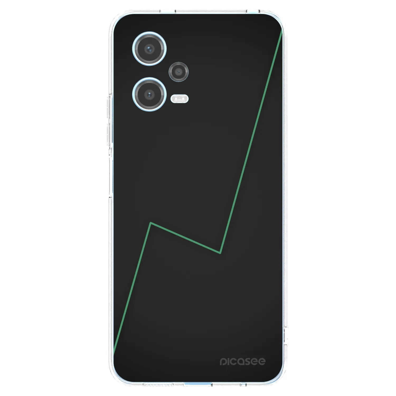Picasee silikonový průhledný obal pro Xiaomi Redmi Note 12 5G - Consistency