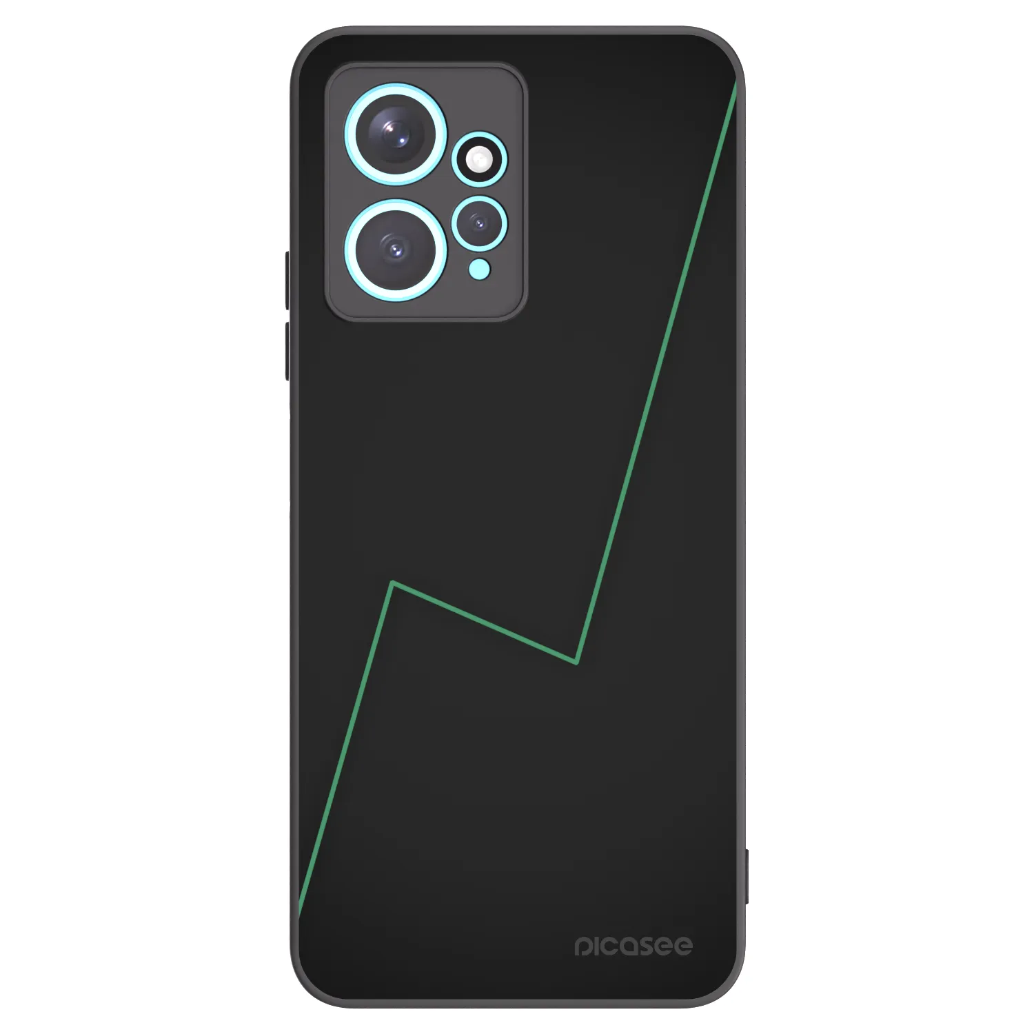 Picasee silikonový černý obal pro Xiaomi Redmi Note 12 4G - Consistency