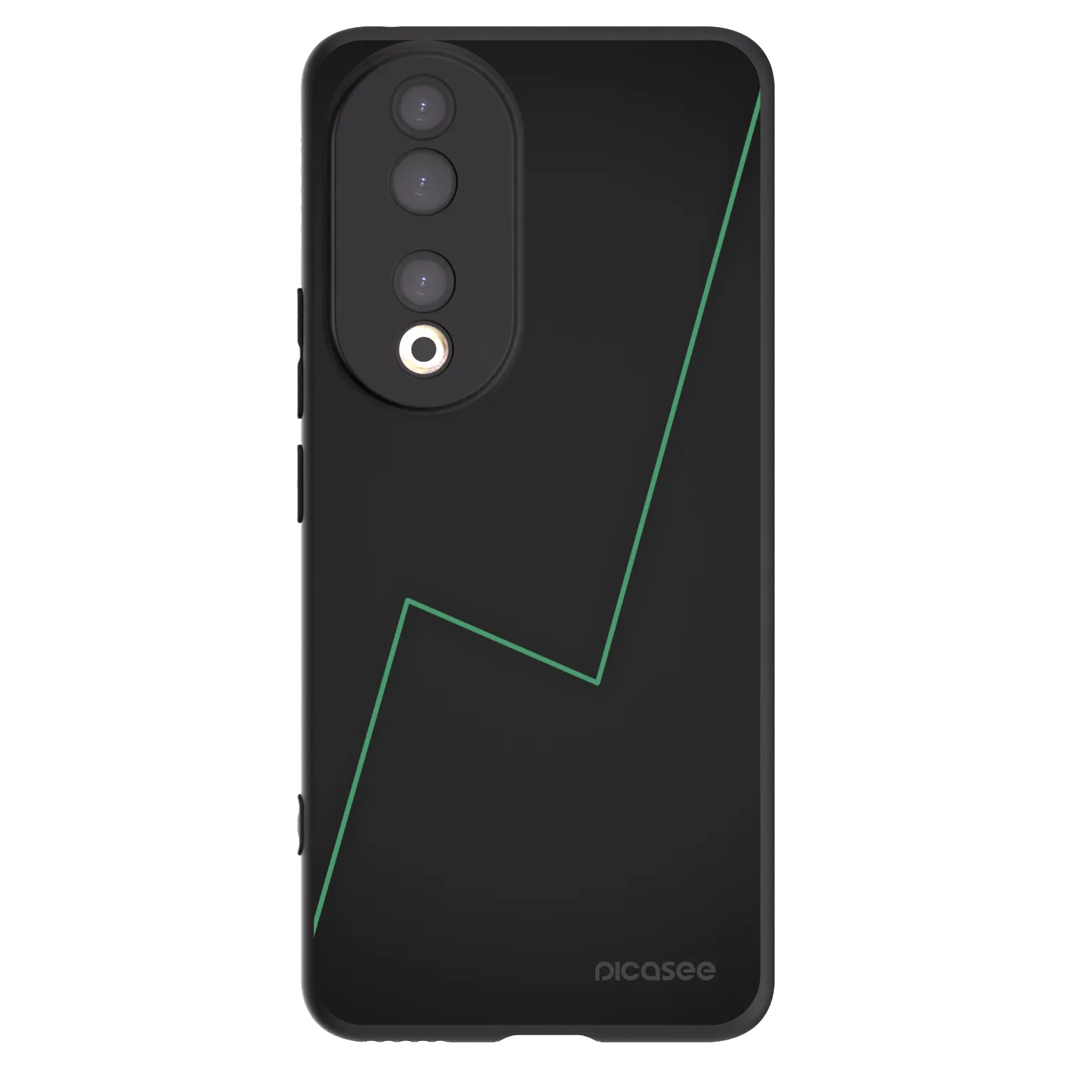 Picasee silikonový černý obal pro Honor 90 5G - Consistency