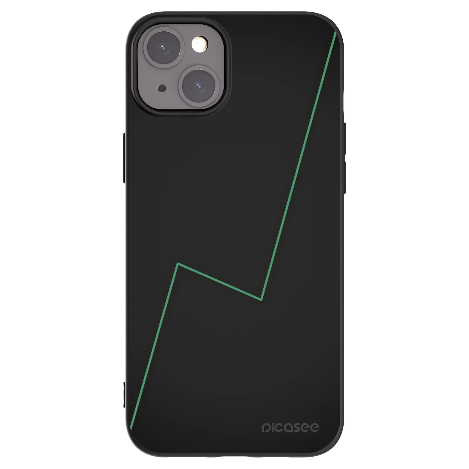 Picasee silikonový černý obal pro Apple iPhone 15 Plus - Consistency