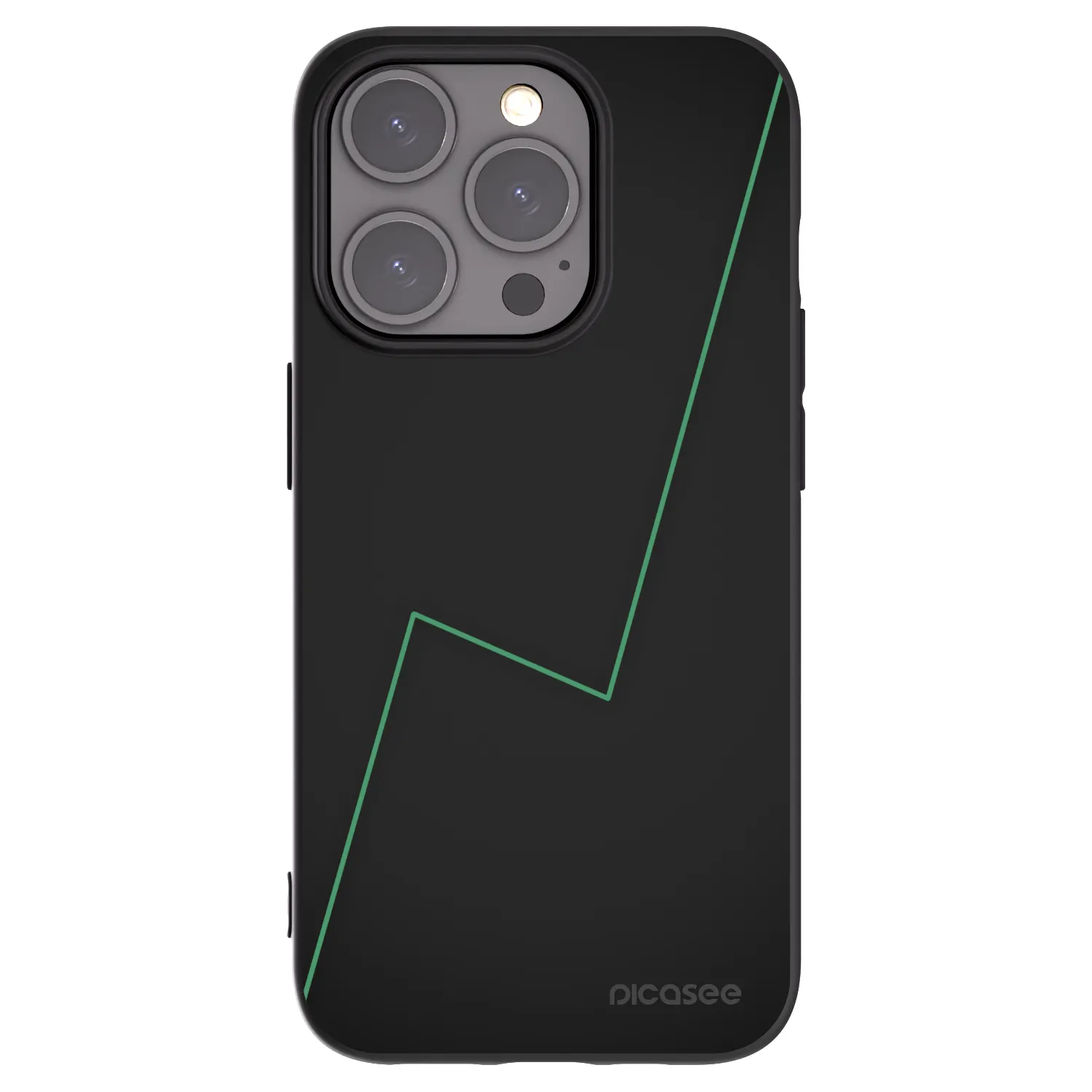 Picasee silikonový černý obal pro Apple iPhone 15 Pro - Consistency