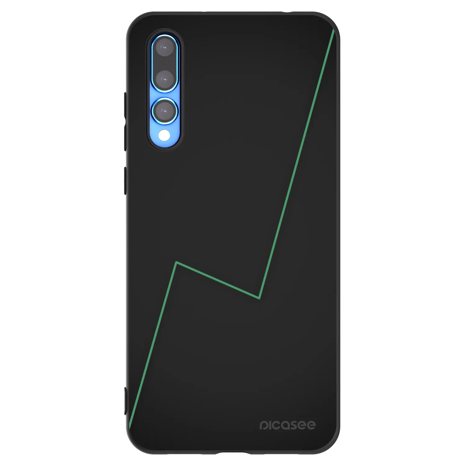 Picasee silikonový černý obal pro Huawei P20 Pro - Consistency