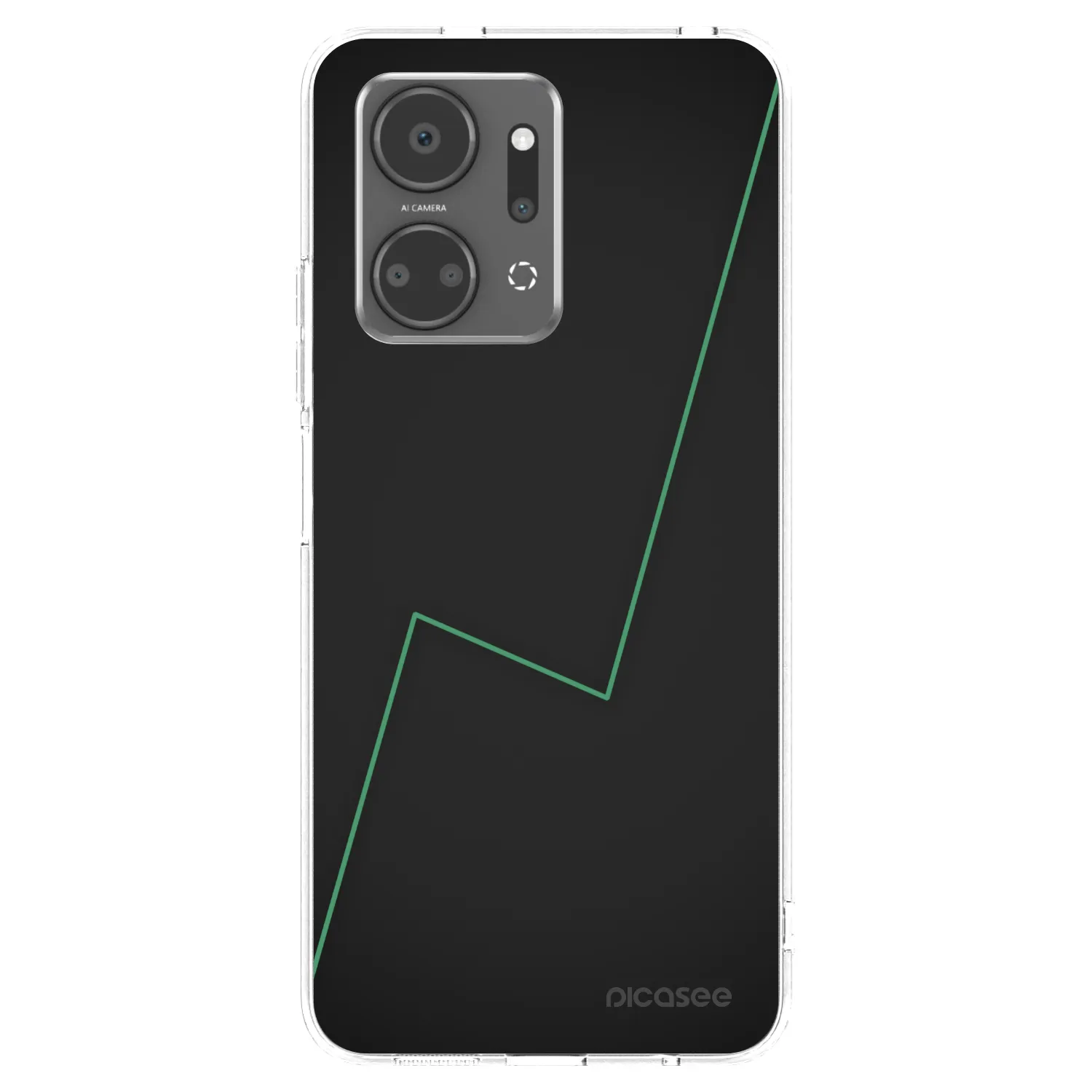 Picasee silikonový průhledný obal pro Honor X7a - Consistency