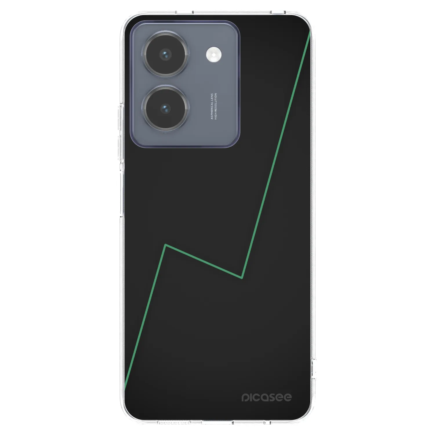 Picasee silikonový průhledný obal pro Vivo Y36 4G - Consistency