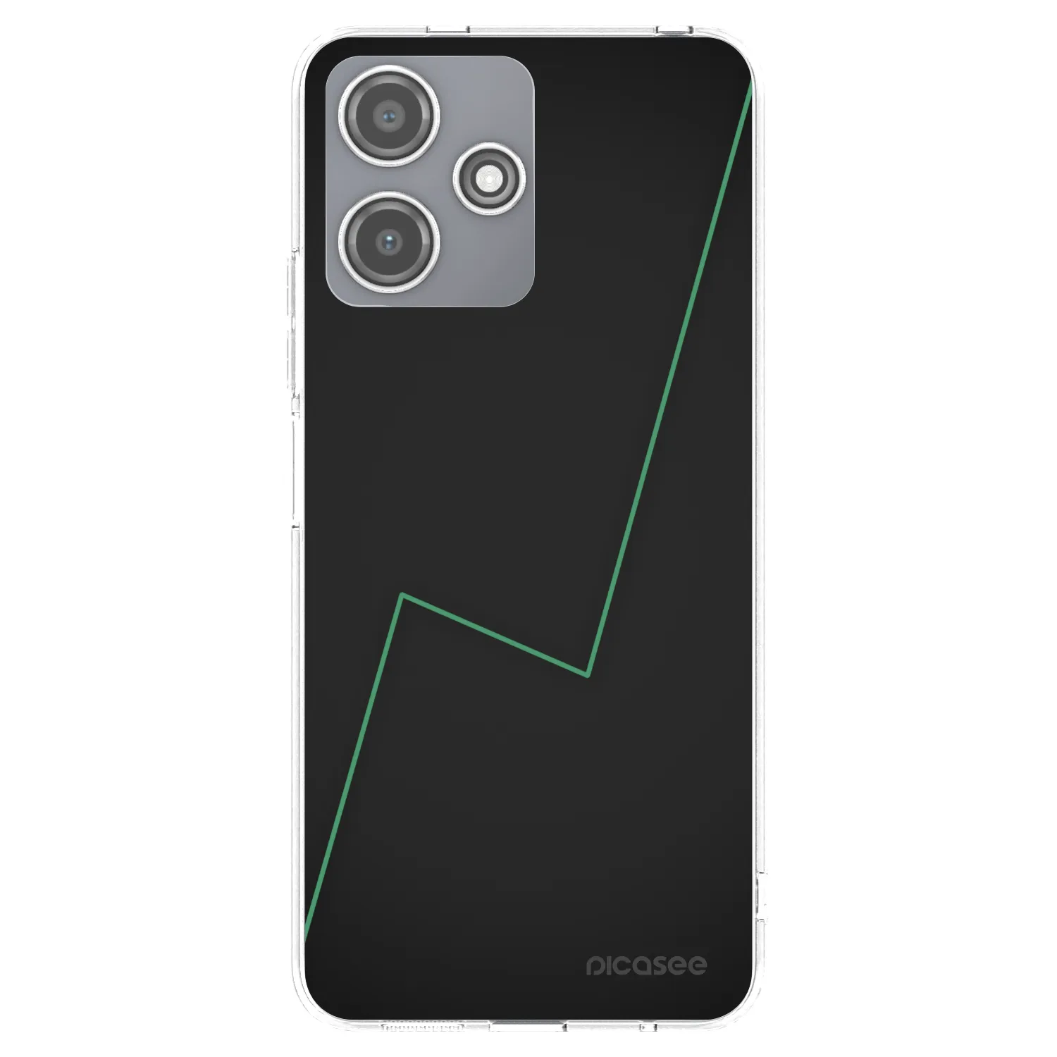 Picasee silikonový průhledný obal pro Xiaomi Redmi 12 5G - Consistency