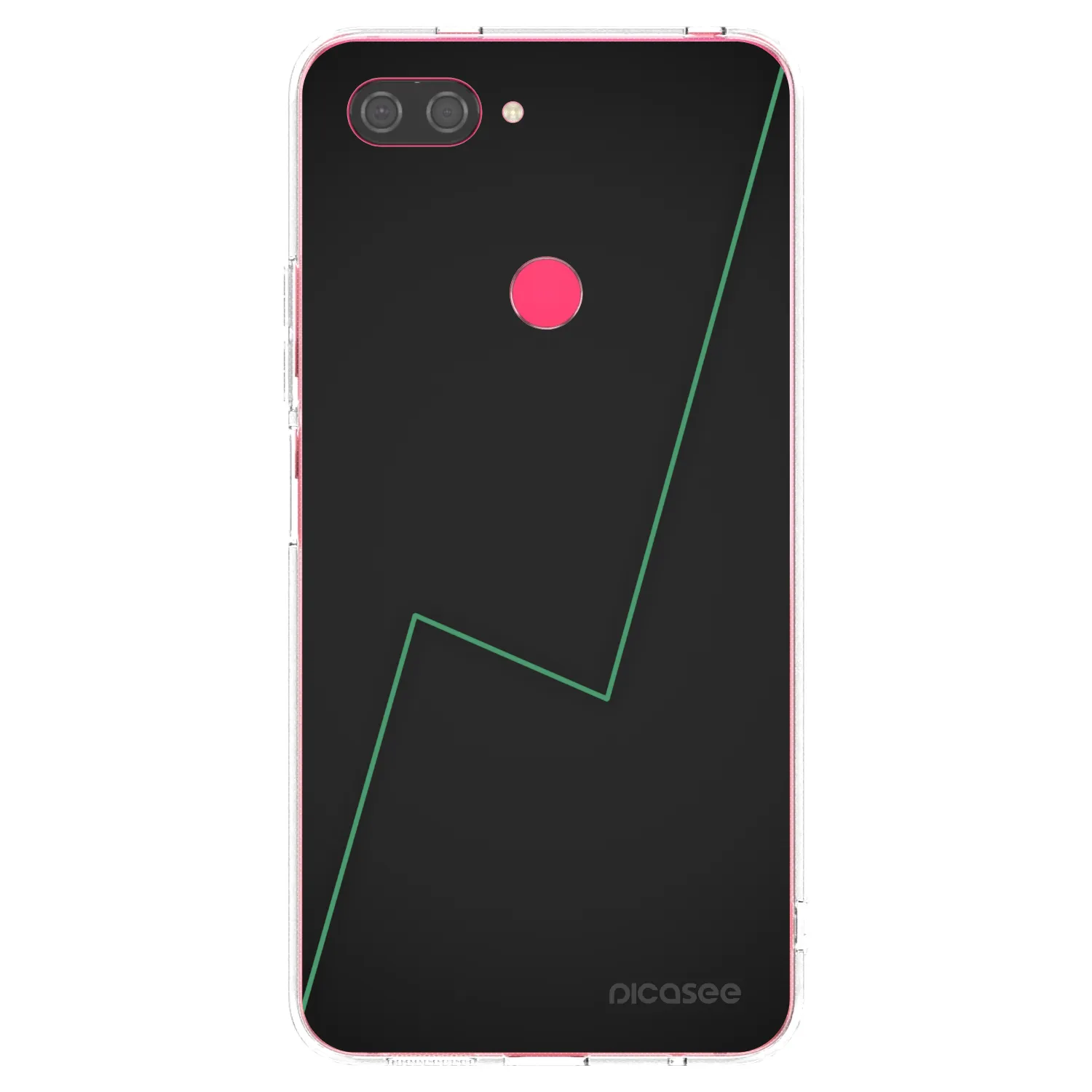 Picasee silikonový průhledný obal pro Xiaomi Mi 8 Lite - Consistency
