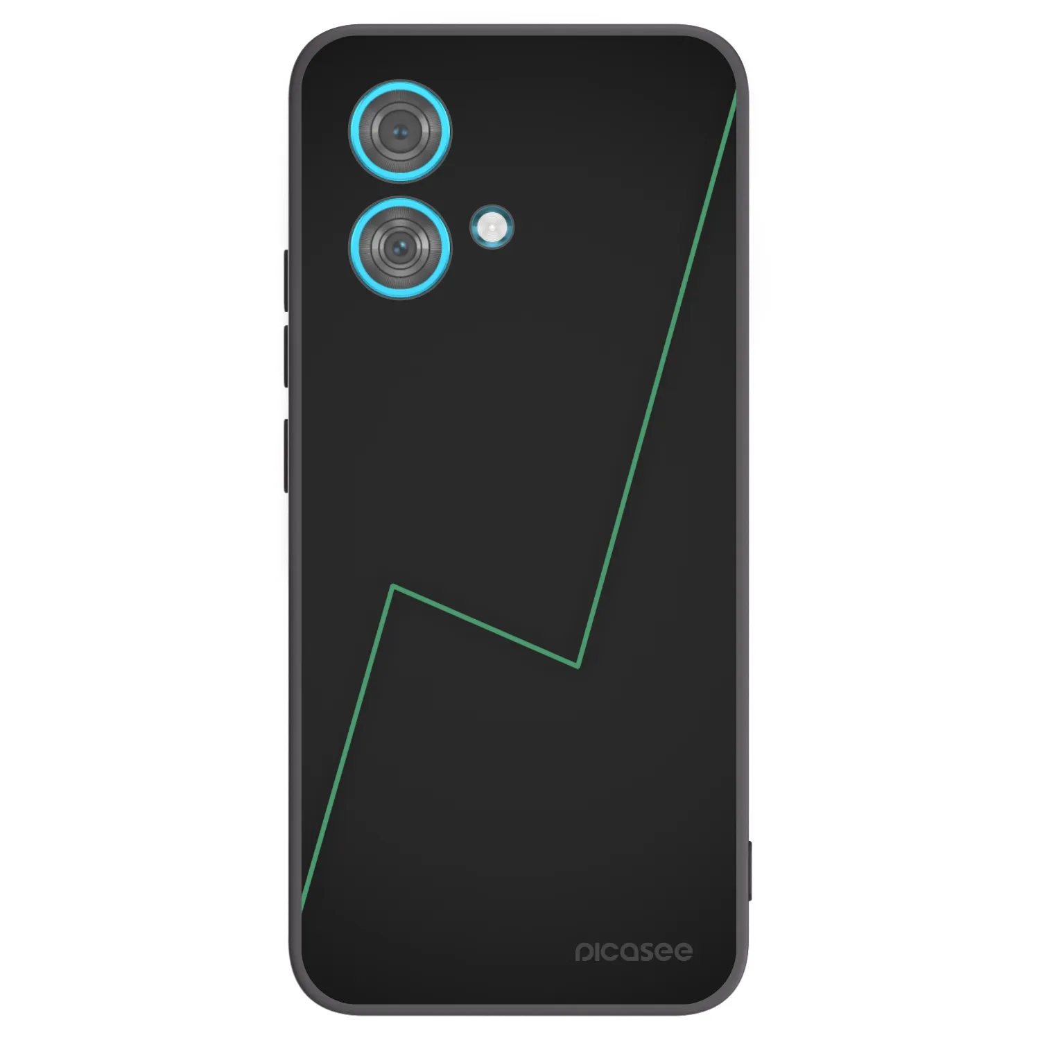 Picasee silikonový černý obal pro Motorola Edge 40 Neo - Consistency