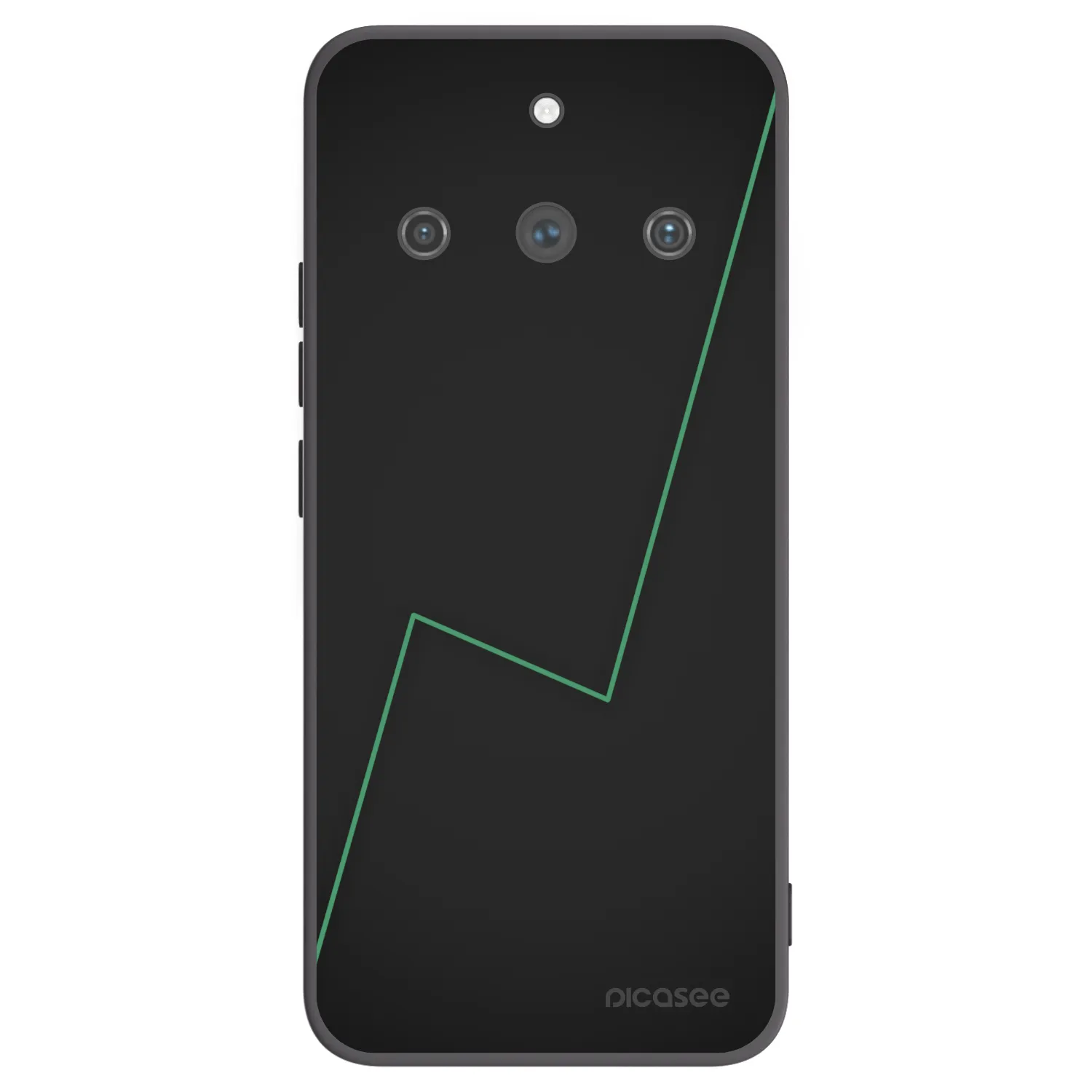 Picasee silikonový černý obal pro Realme 11 Pro+ - Consistency