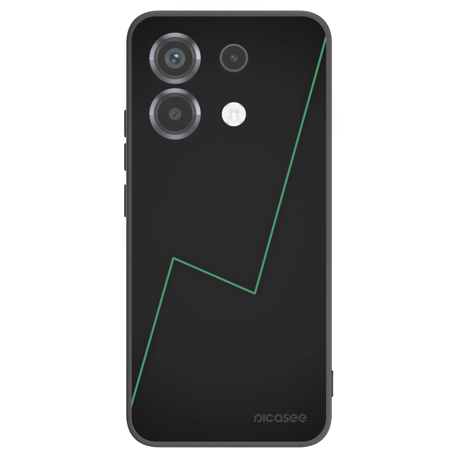 Picasee silikonový černý obal pro Xiaomi Poco X6 - Consistency
