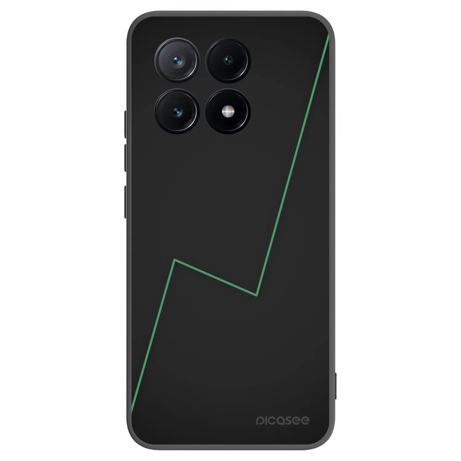 Picasee silikonový černý obal pro Xiaomi Poco X6 Pro - Consistency