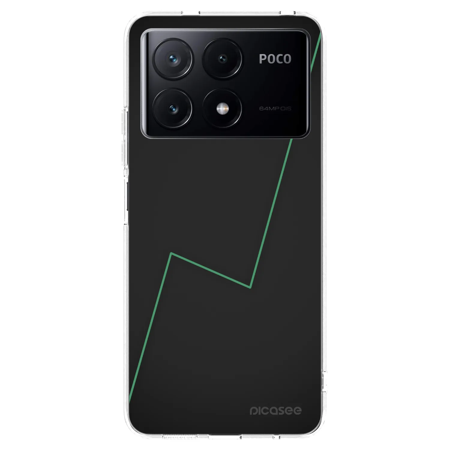 Picasee silikonový průhledný obal pro Xiaomi Poco X6 Pro - Consistency