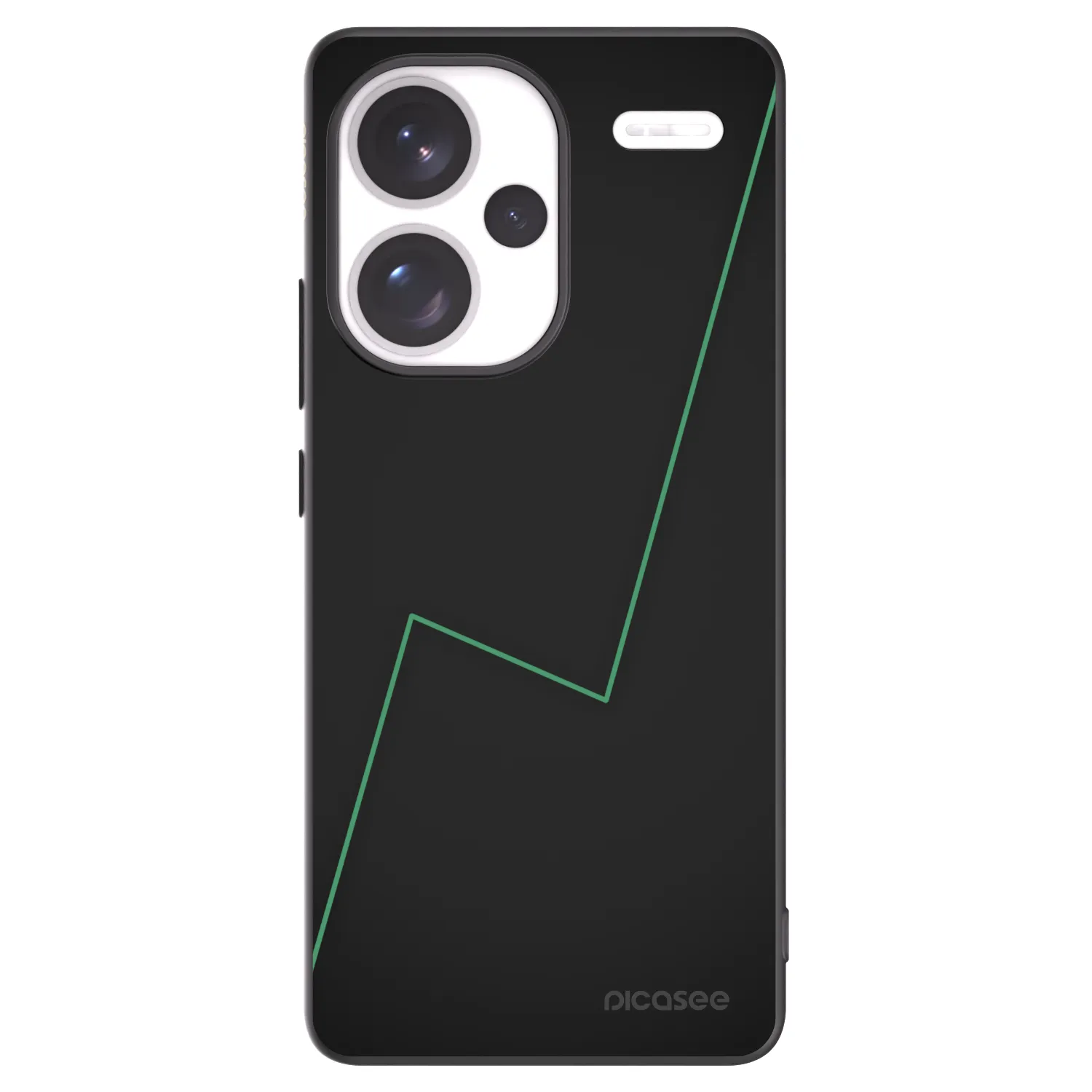 Picasee silikonový černý obal pro Xiaomi Redmi Note 13 Pro+ 5G - Consistency