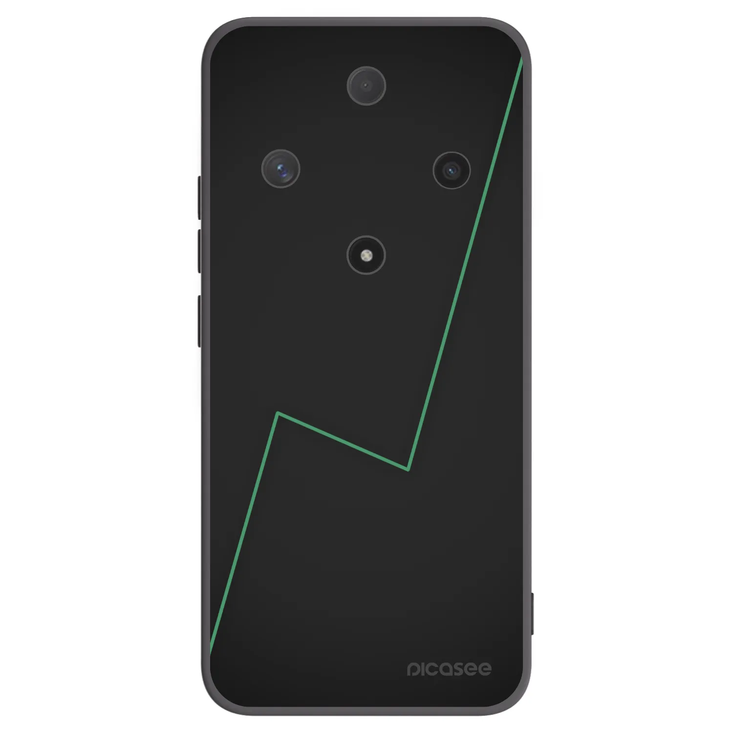 Picasee silikonový černý obal pro Honor Magic6 Lite 5G - Consistency
