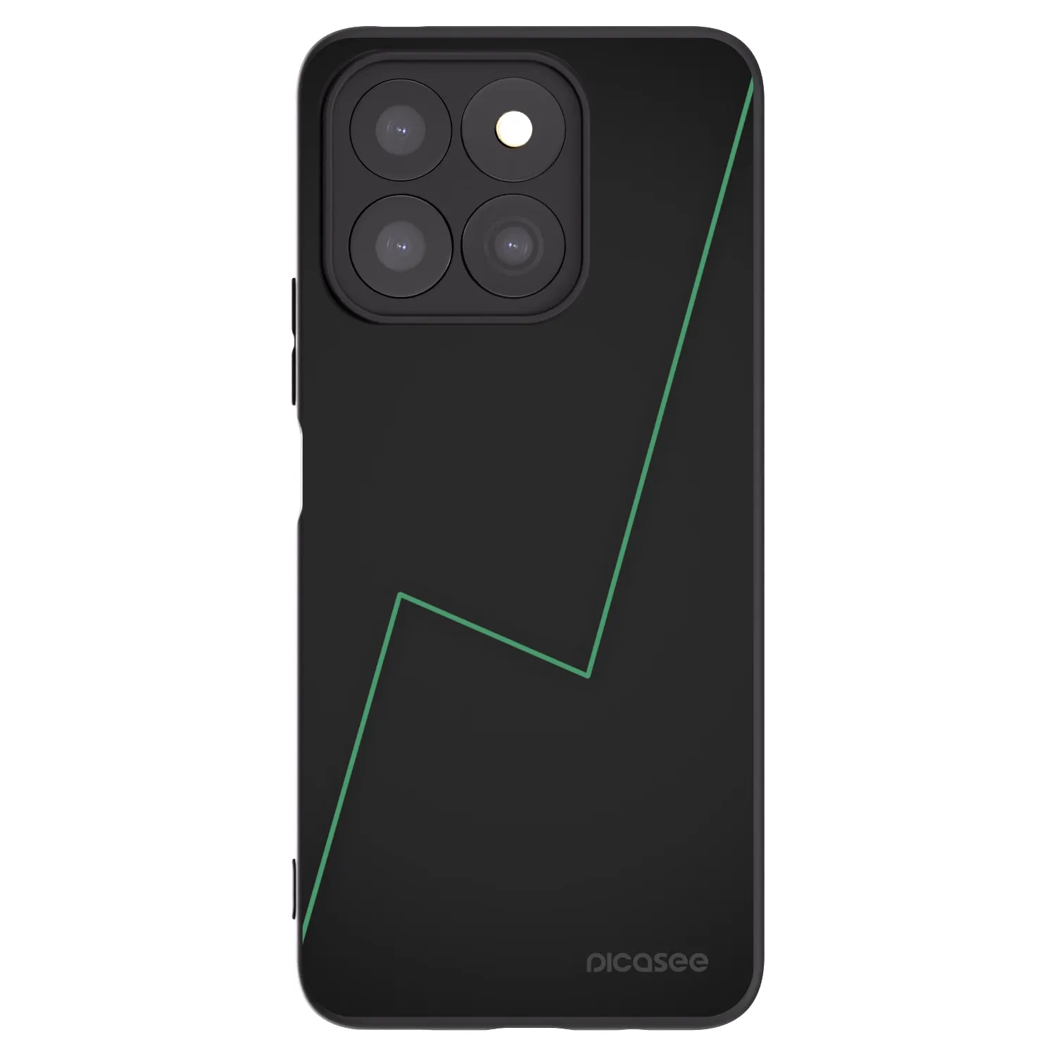 Picasee silikonový černý obal pro Honor X8b - Consistency