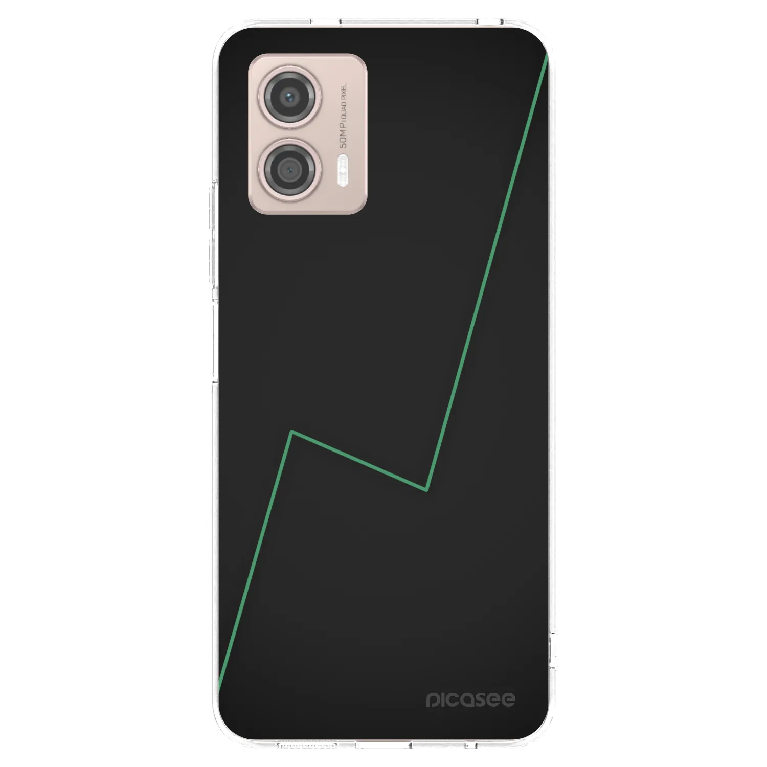 Picasee silikonový průhledný obal pro Motorola Moto G53 5G - Consistency