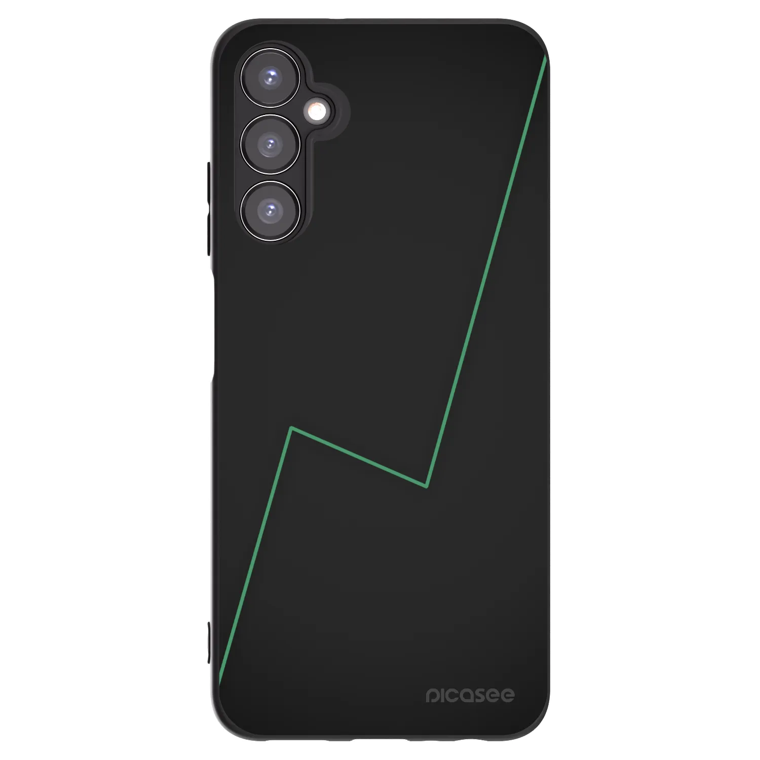 Picasee silikonový černý obal pro Samsung Galaxy A05s A057G - Consistency