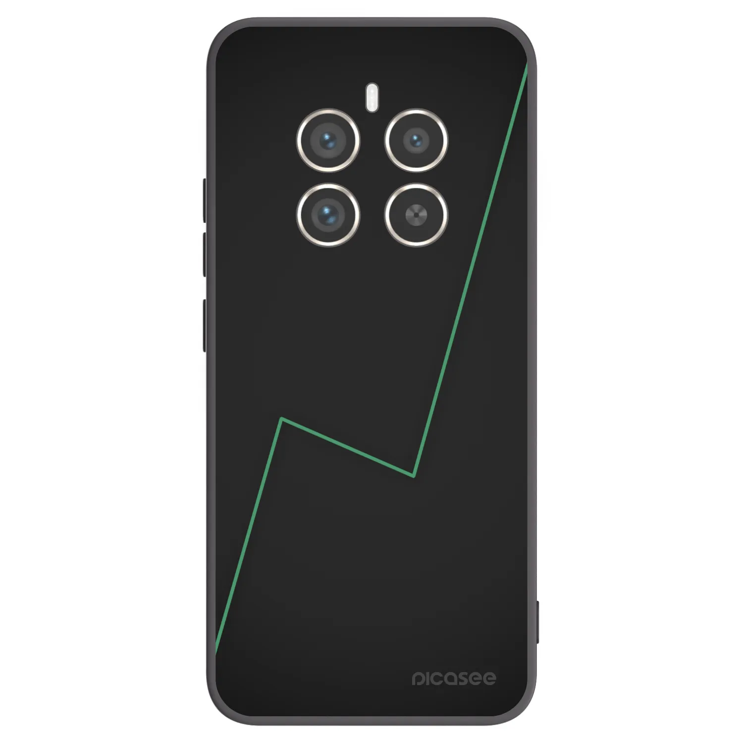 Picasee silikonový černý obal pro Realme 12 Pro 5G - Consistency