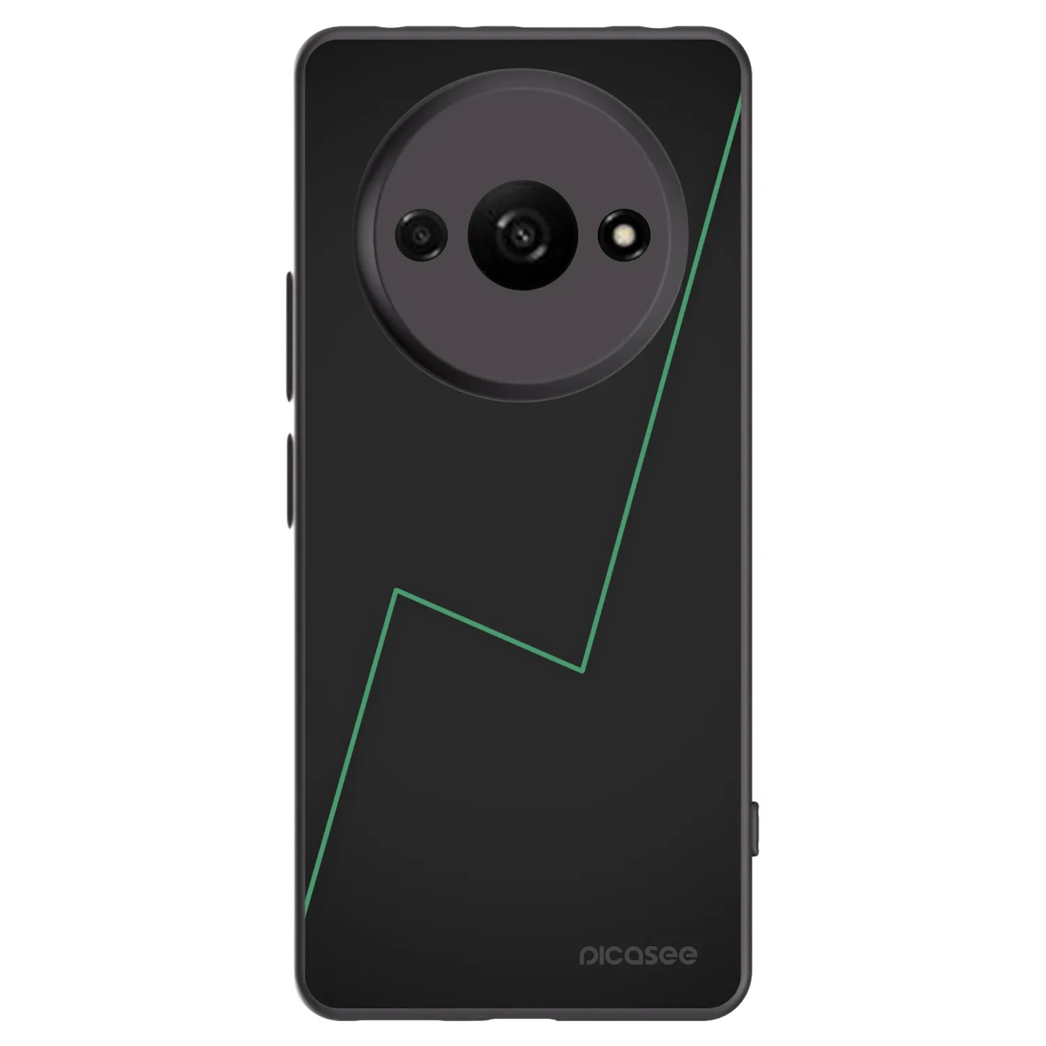 Picasee silikonový černý obal pro Xiaomi Redmi A3 - Consistency