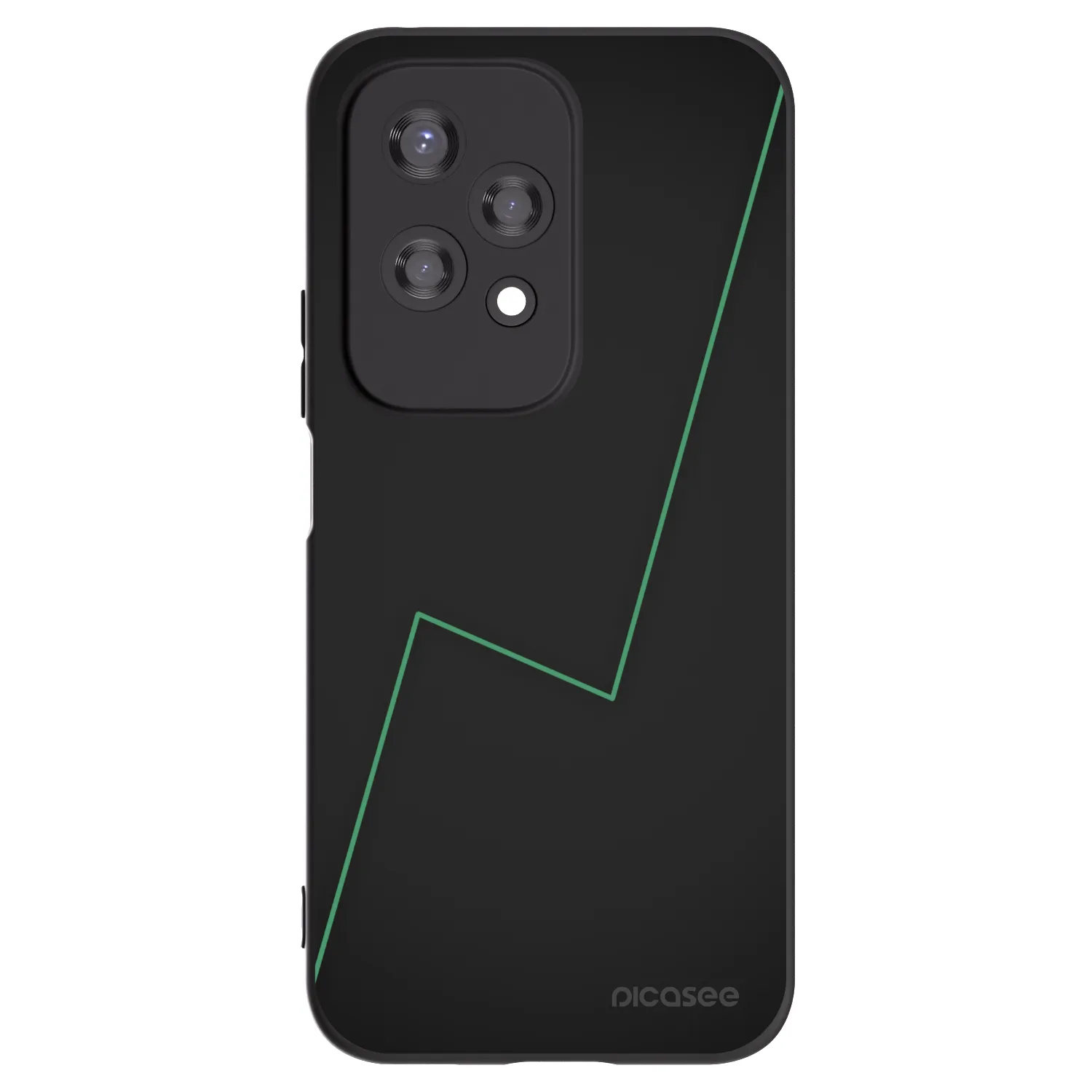 Picasee silikonový černý obal pro Honor 200 Lite - Consistency