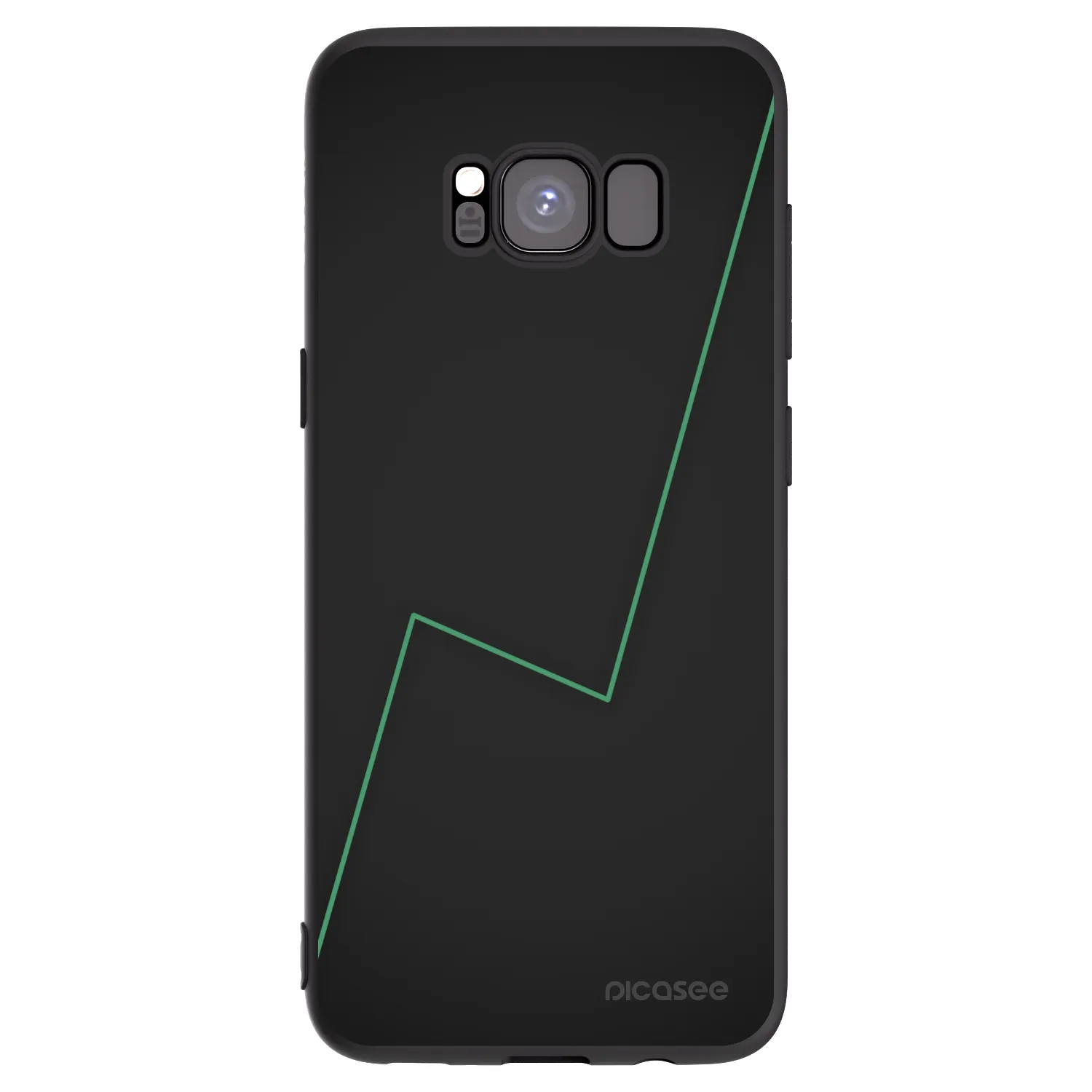 Picasee silikonový černý obal pro Samsung Galaxy S8 G950F - Consistency