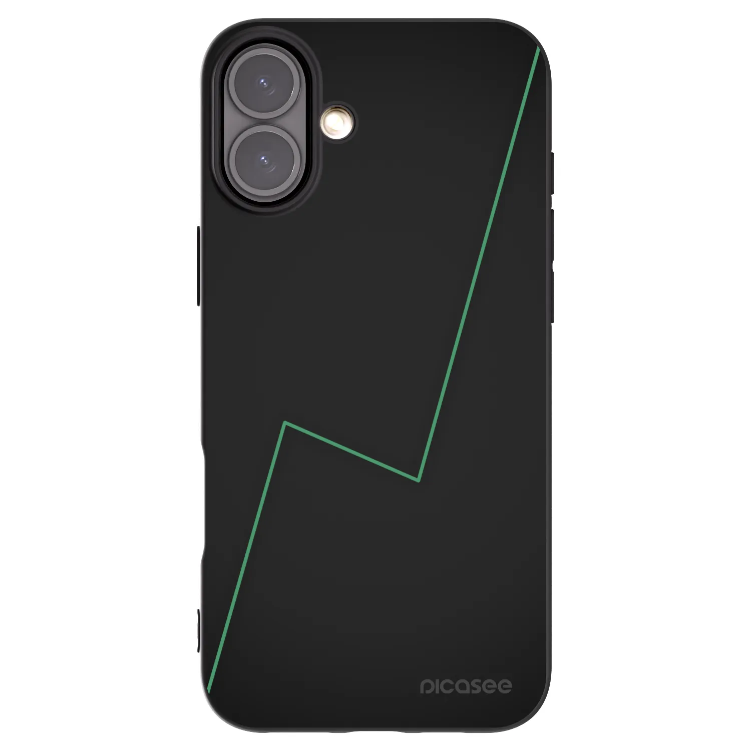 Picasee silikonový černý obal pro Apple iPhone 16 Plus - Consistency