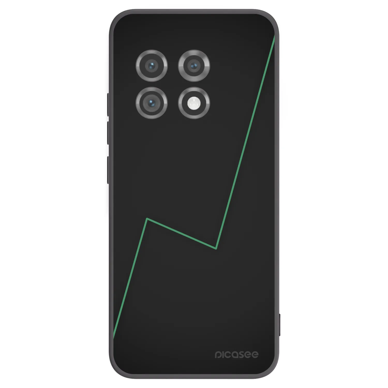 Picasee silikonový černý obal pro OnePlus 11 5G - Consistency