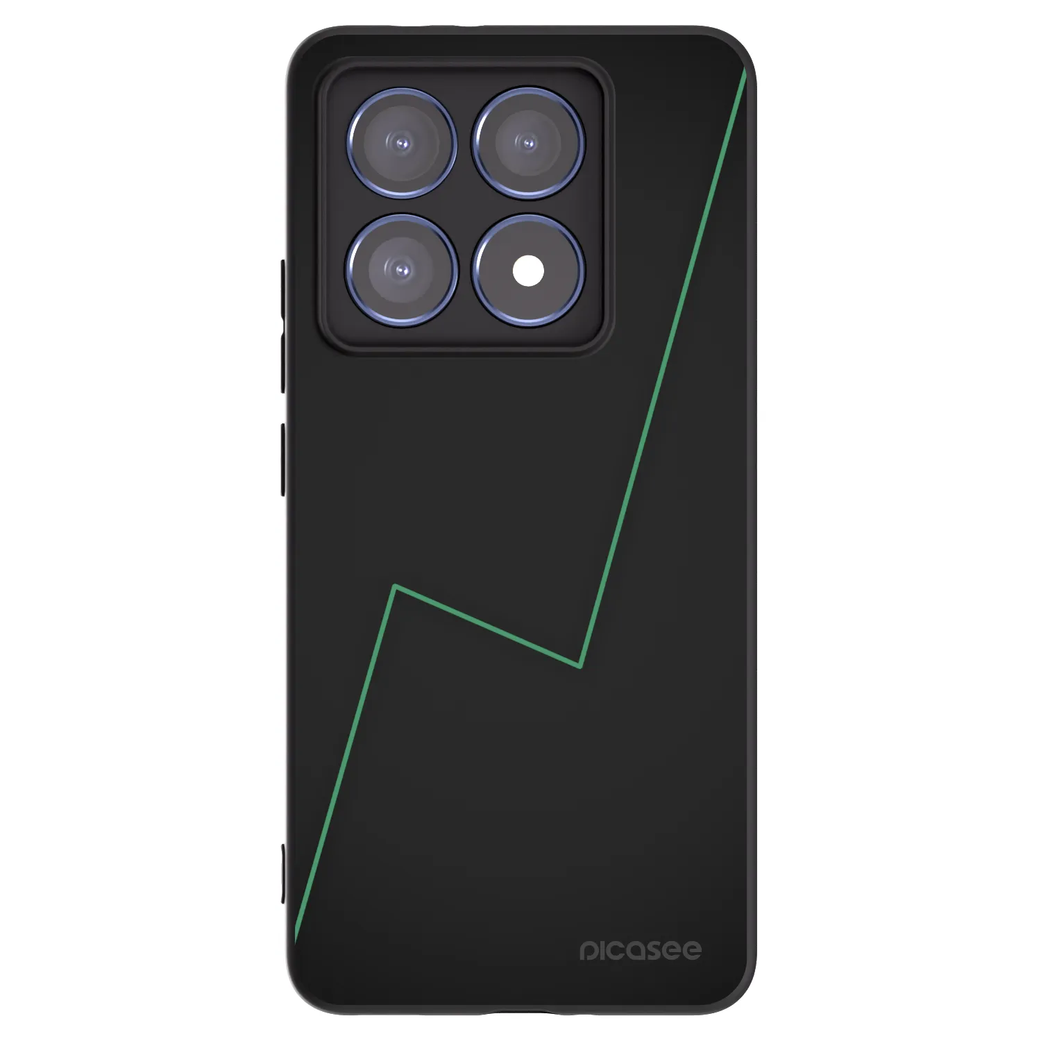 Picasee silikonový černý obal pro Xiaomi 14T Pro - Consistency