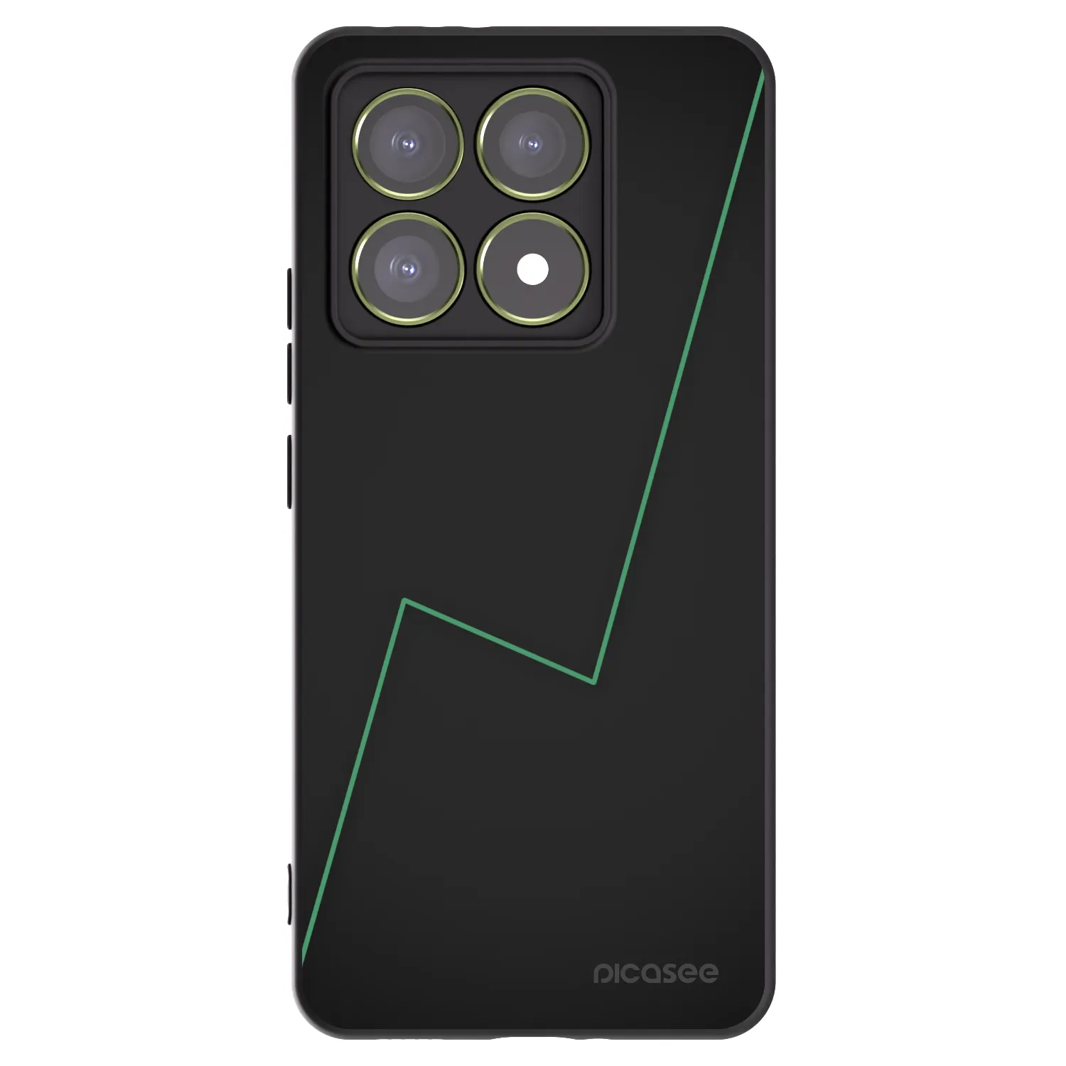 Picasee silikonový černý obal pro Xiaomi 14T - Consistency