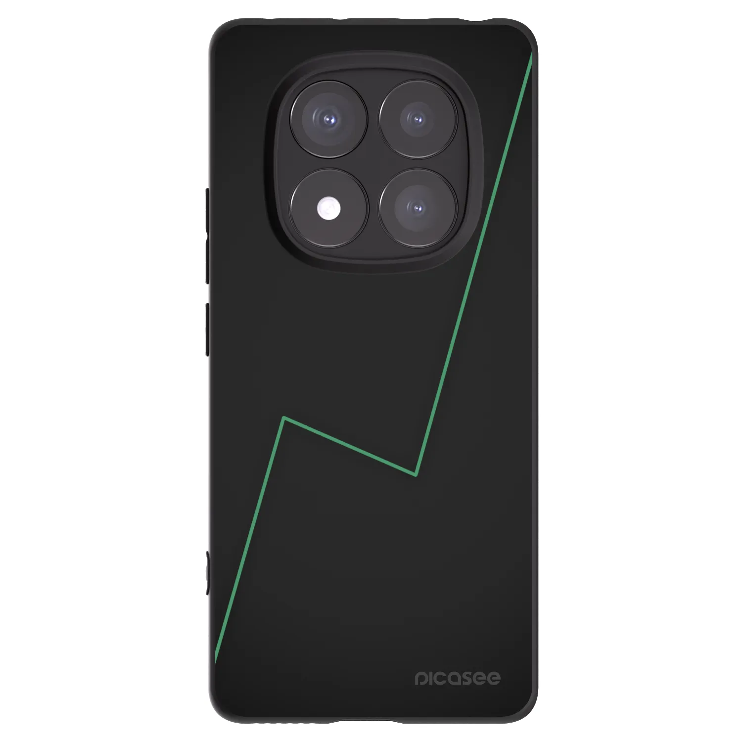 Picasee silikonový černý obal pro Xiaomi Redmi Note 14 Pro+ 5G - Consistency