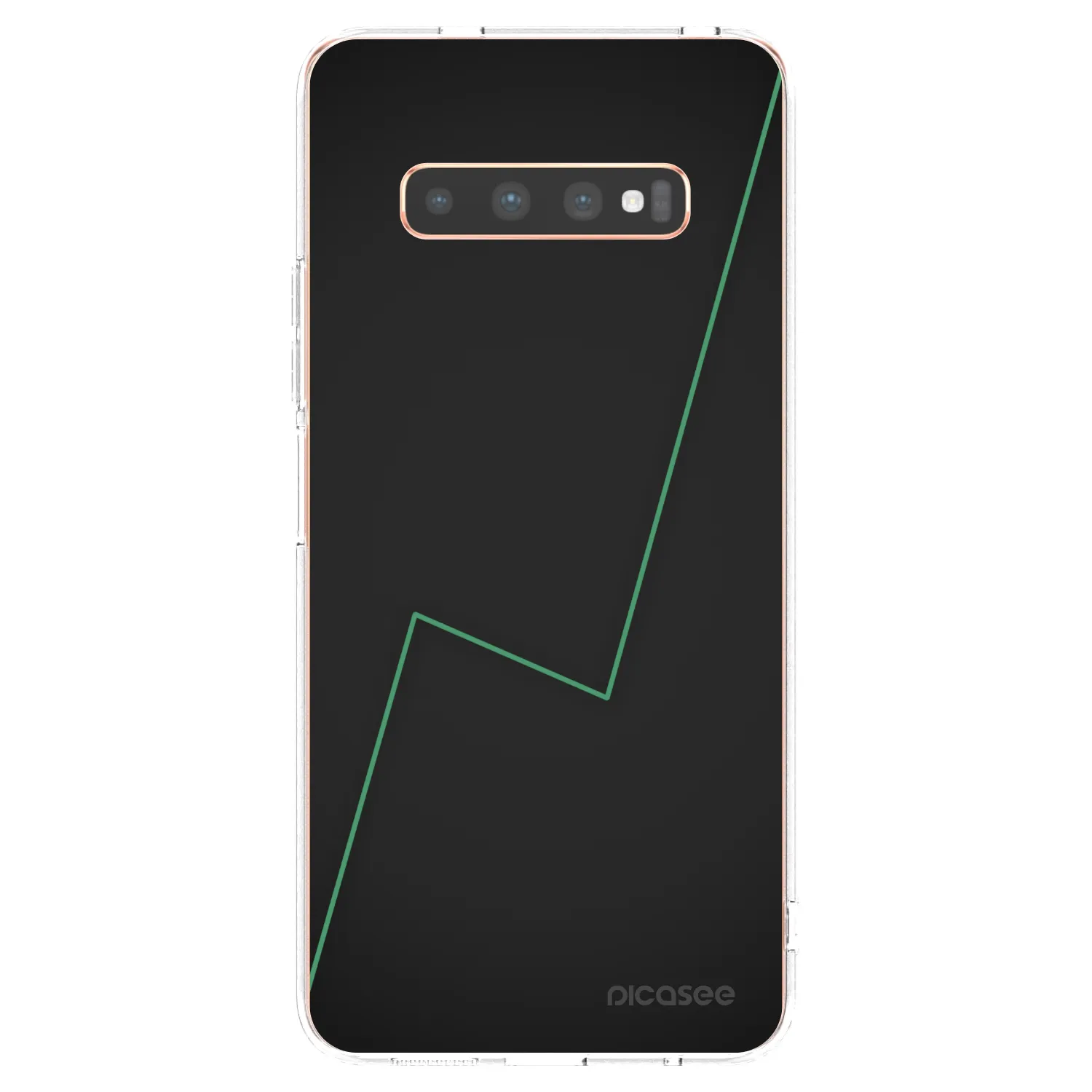 Picasee silikonový průhledný obal pro Samsung Galaxy S10 Plus G975 - Consistency