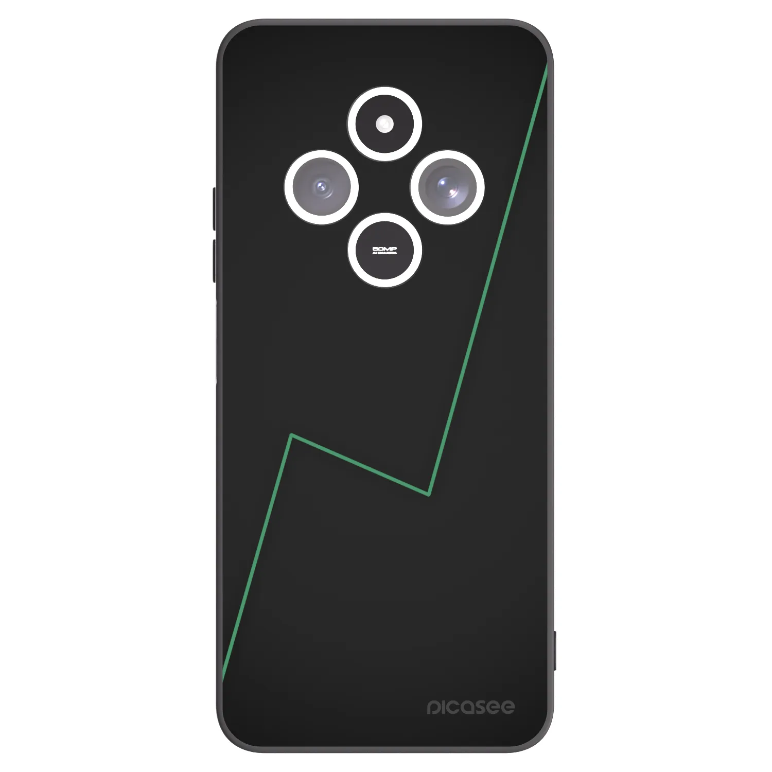 Picasee silikonový černý obal pro Xiaomi Redmi 14C - Consistency