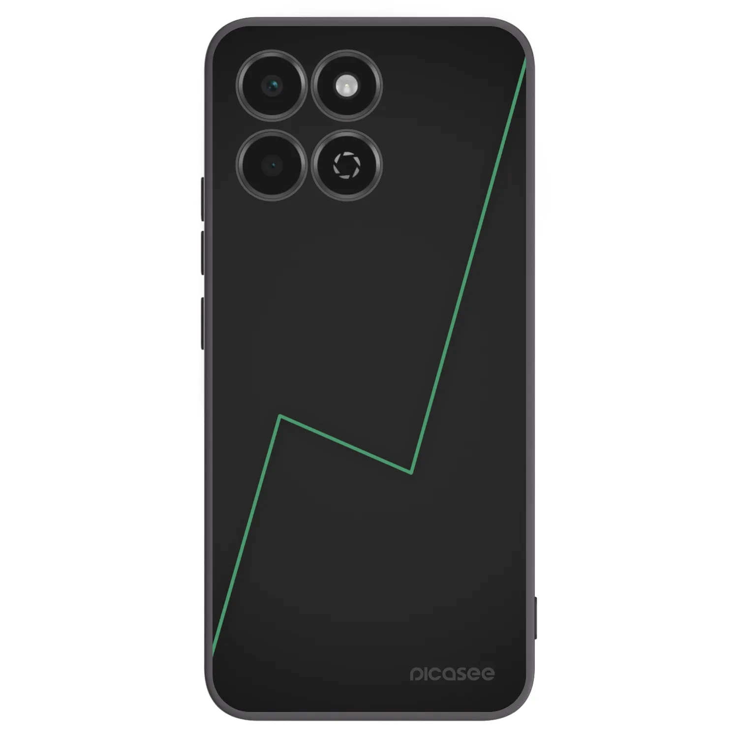 Picasee silikonový černý obal pro Honor 200 Smart 5G - Consistency