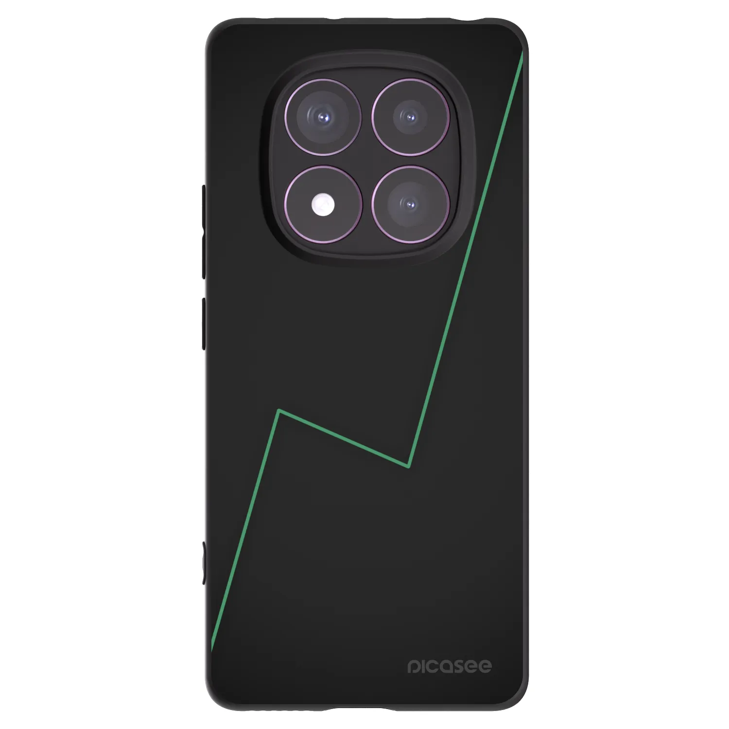 Picasee silikonový černý obal pro Xiaomi Redmi Note 14 Pro 4G - Consistency