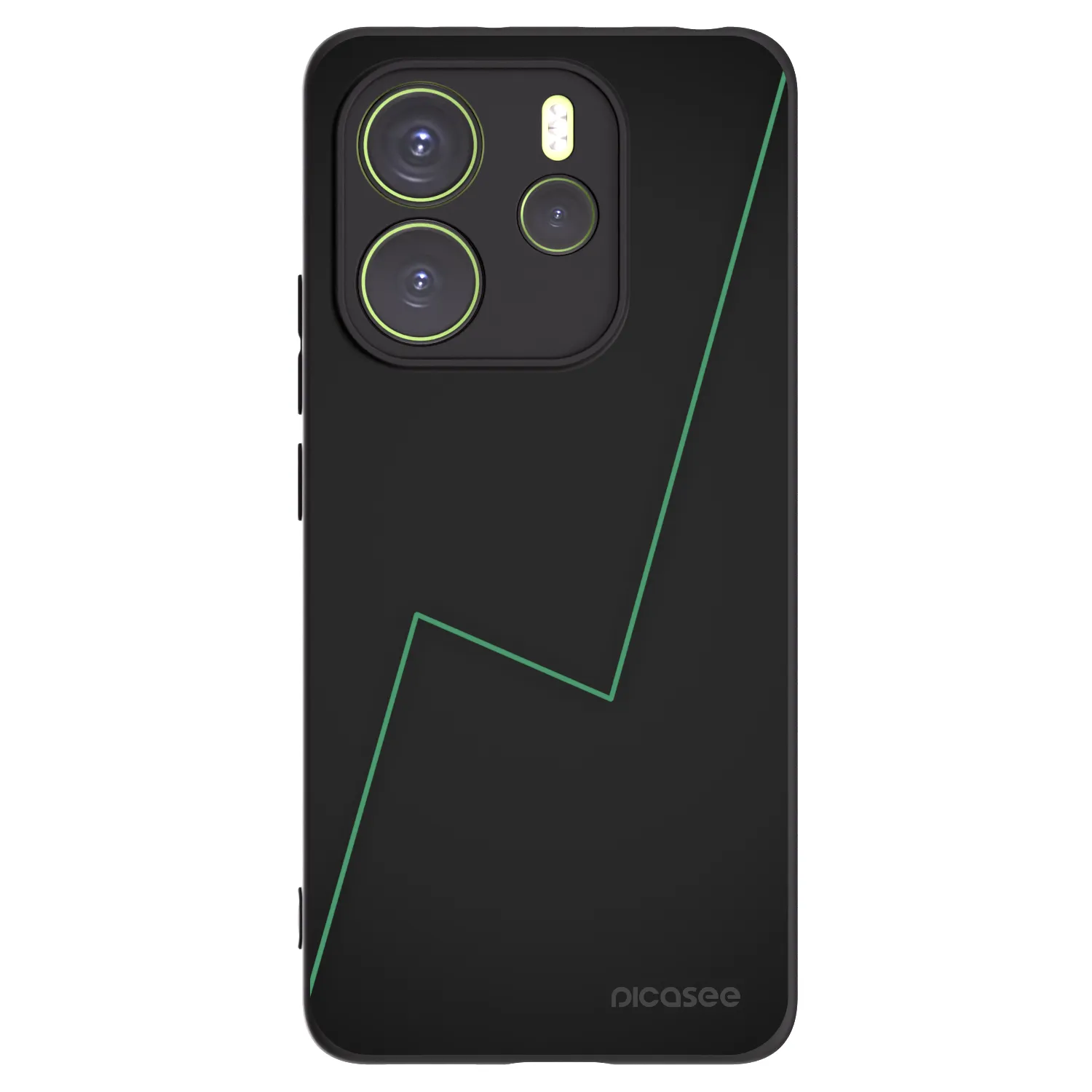 Picasee silikonový černý obal pro Xiaomi Redmi Note 14 4G - Consistency