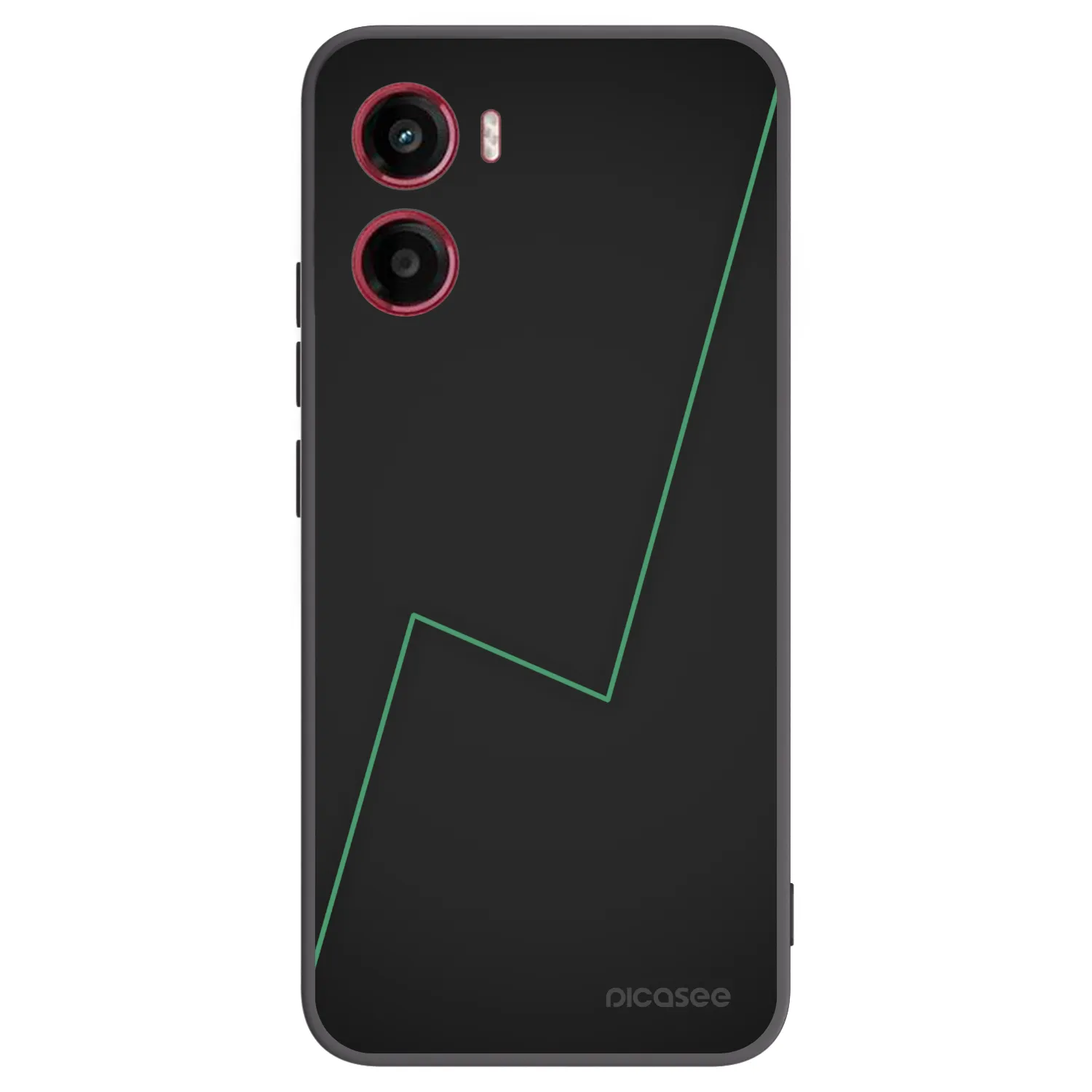 Picasee silikonový černý obal pro Motorola Moto G05 - Consistency