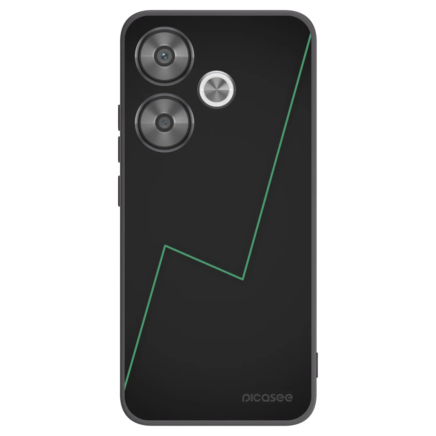 Picasee silikonový černý obal pro Xiaomi Poco F6 - Consistency