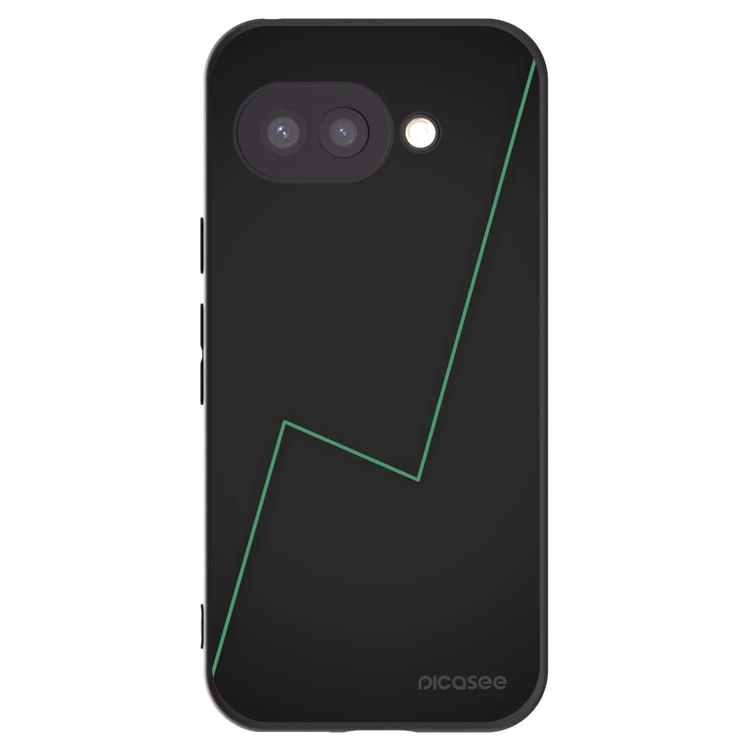 Picasee silikonový černý obal pro Google Pixel 9a - Consistency