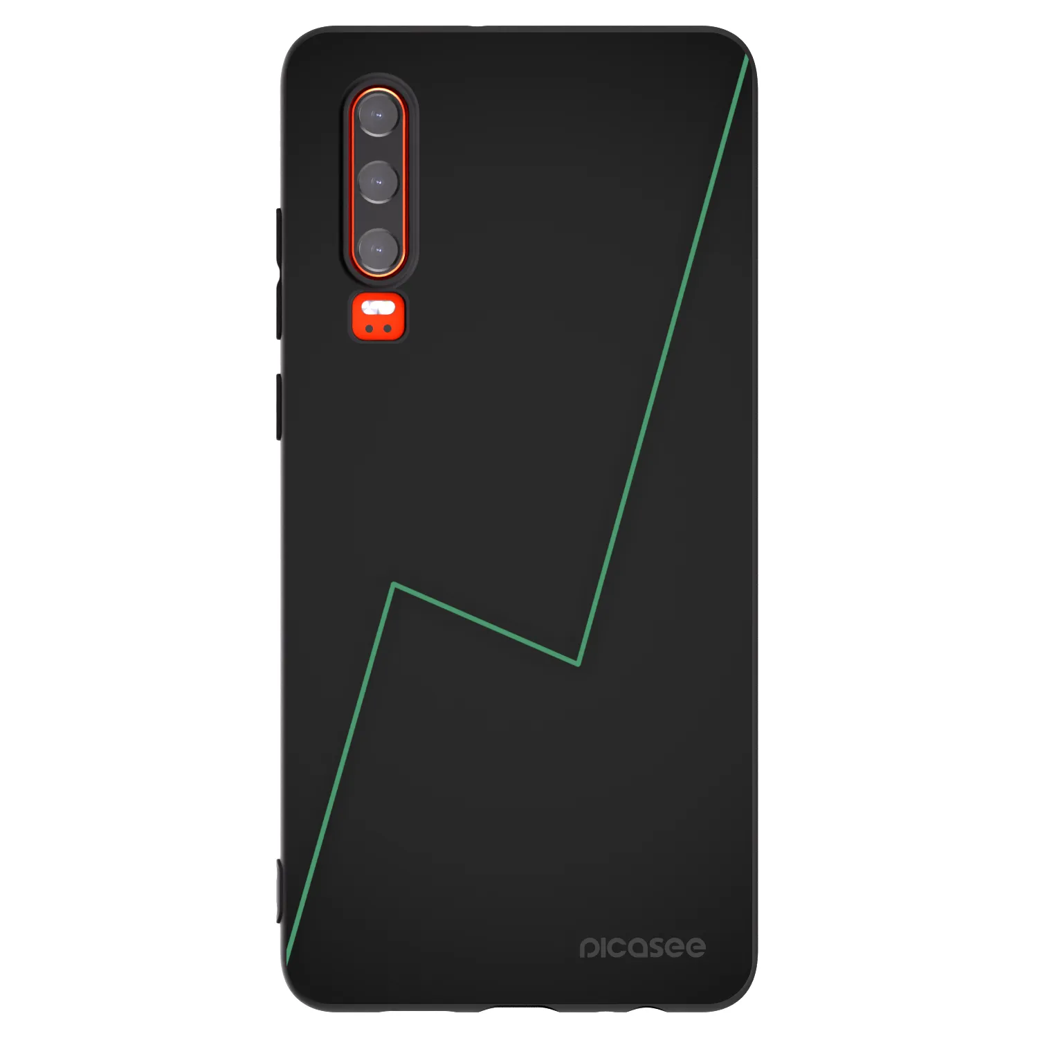 Picasee silikonový černý obal pro Huawei P30 - Consistency