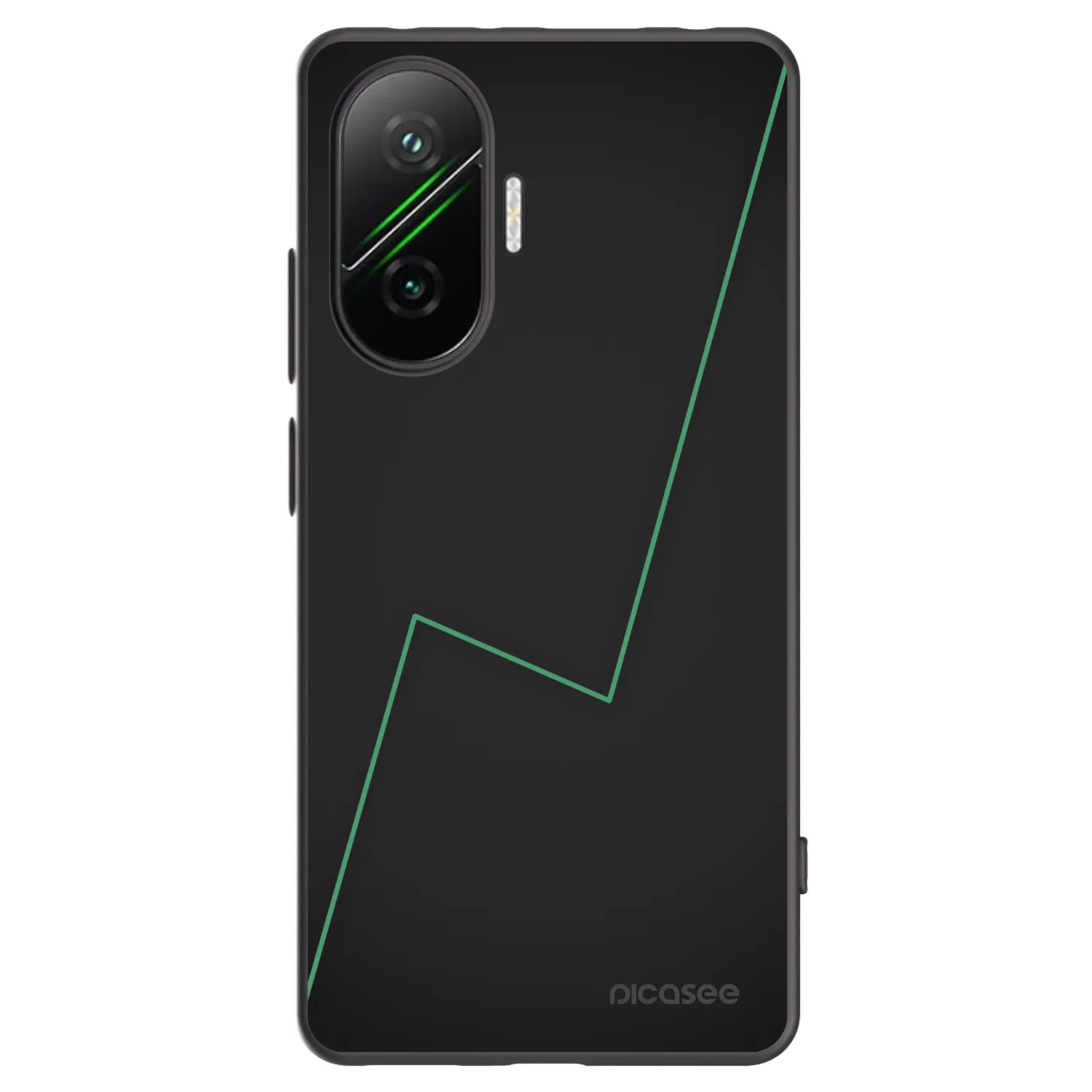 Picasee silikonový černý obal pro Xiaomi Poco F7 5G - Consistency