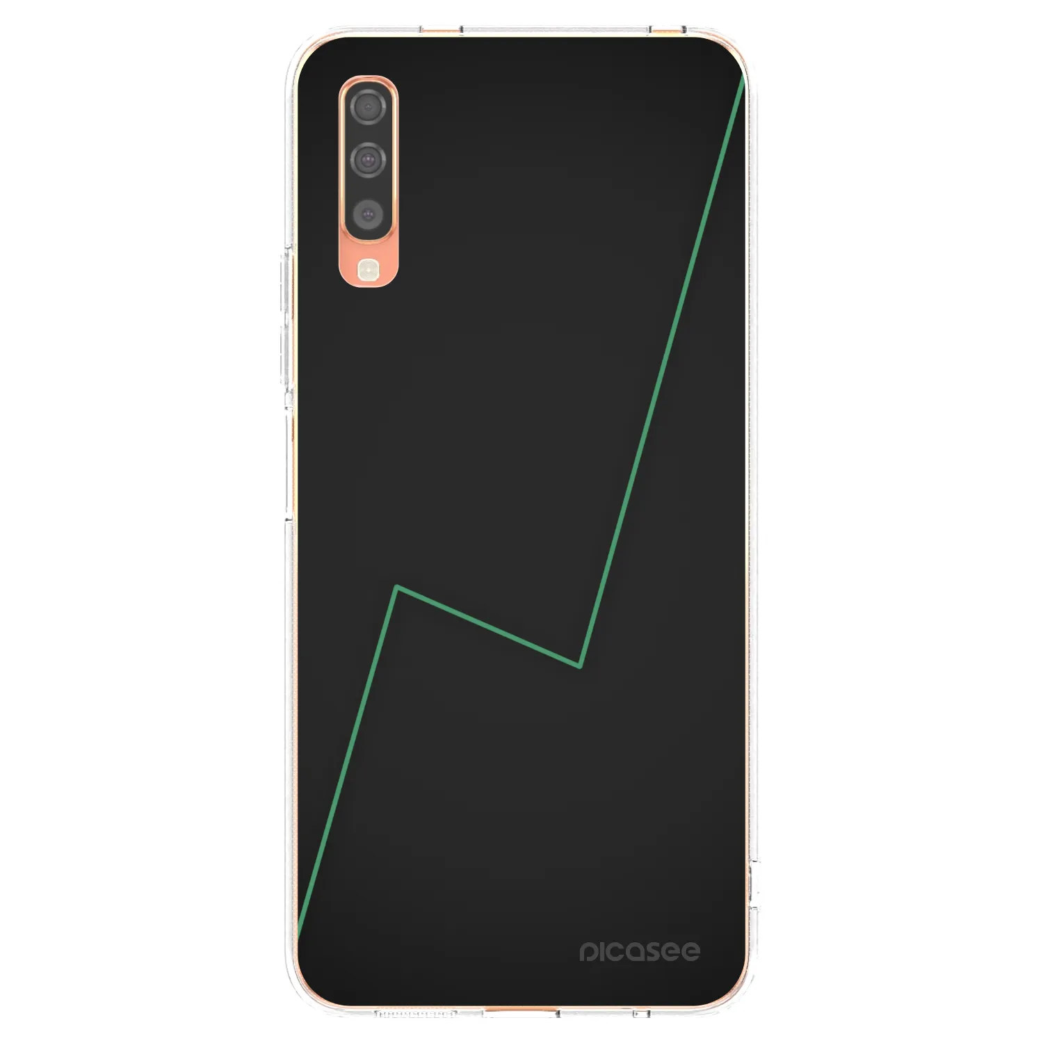 Picasee silikonový průhledný obal pro Samsung Galaxy A70 A705F - Consistency