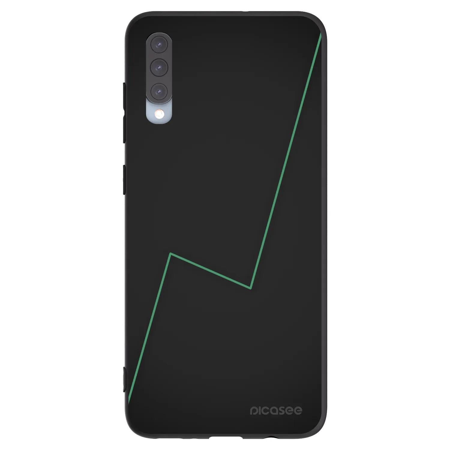 Picasee silikonový černý obal pro Samsung Galaxy A70 A705F - Consistency