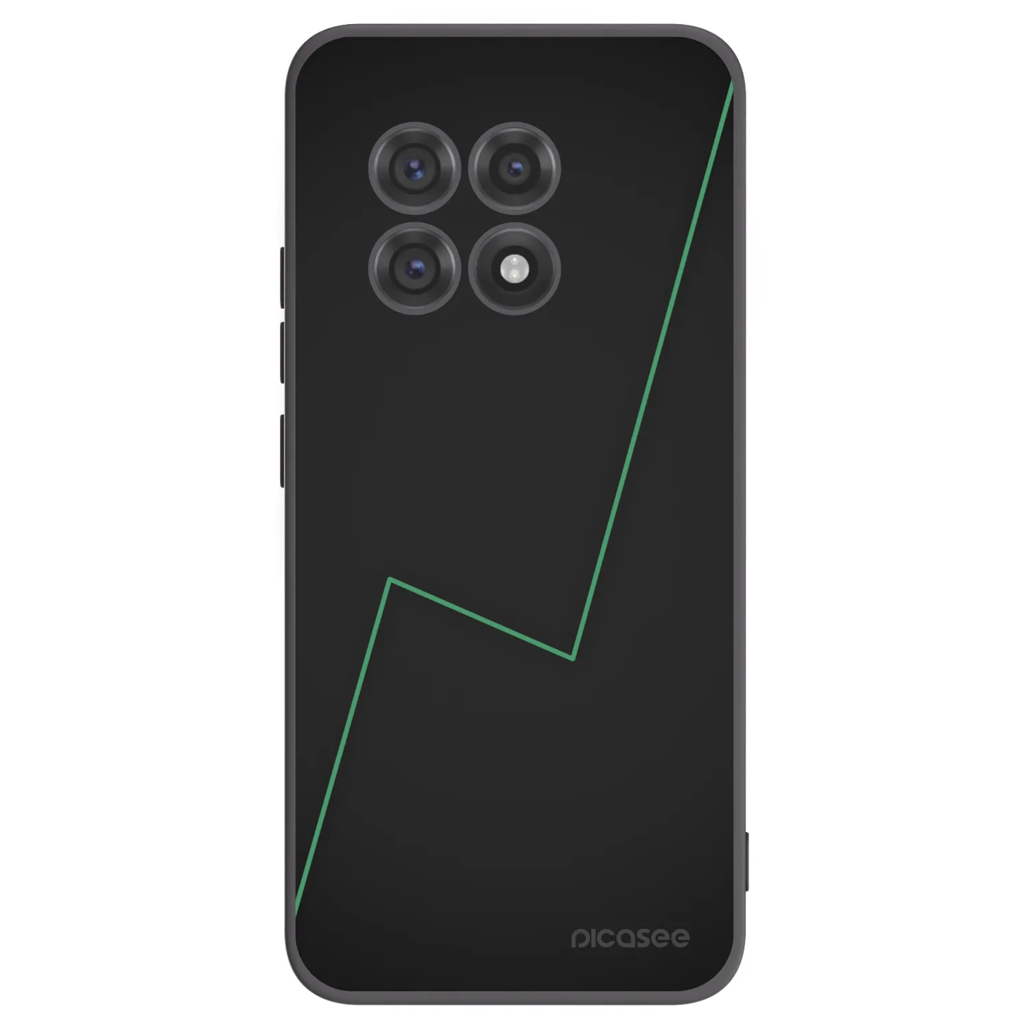 Picasee silikonový černý obal pro OnePlus 13R 5G - Consistency