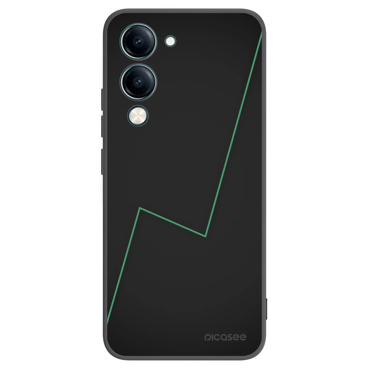 Picasee silikonový černý obal pro Vivo Y29s 5G - Consistency